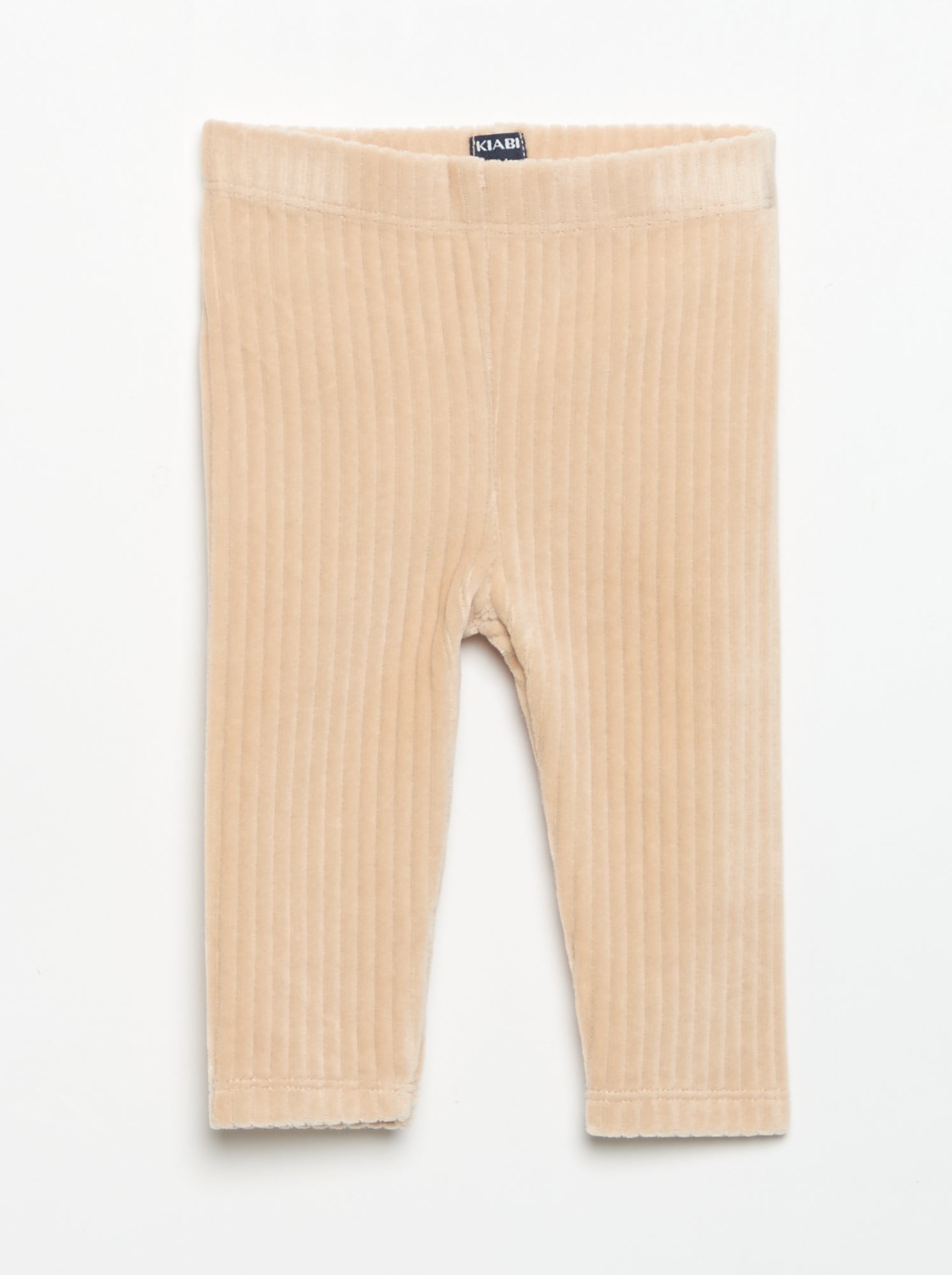 Lot de 2 leggings en velours côtelé - Bleu