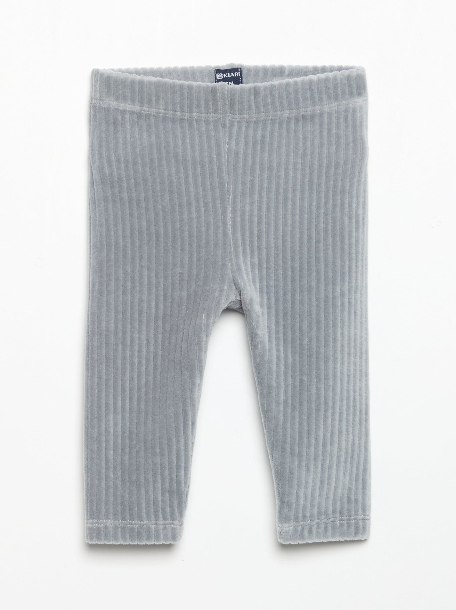 Lot de 2 leggings en velours côtelé - Bleu