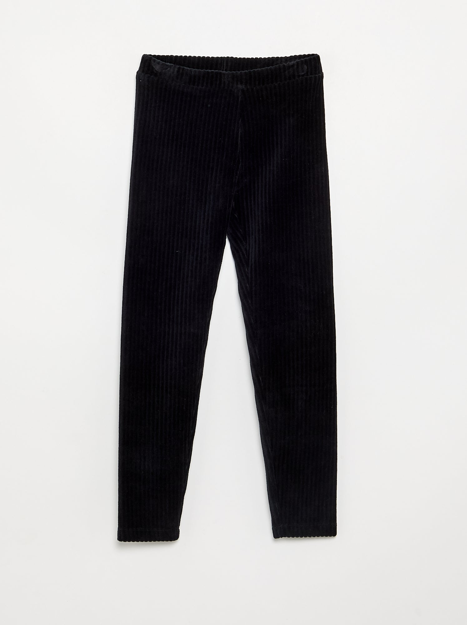Lot de 2 leggings en velours côtelé - Marron