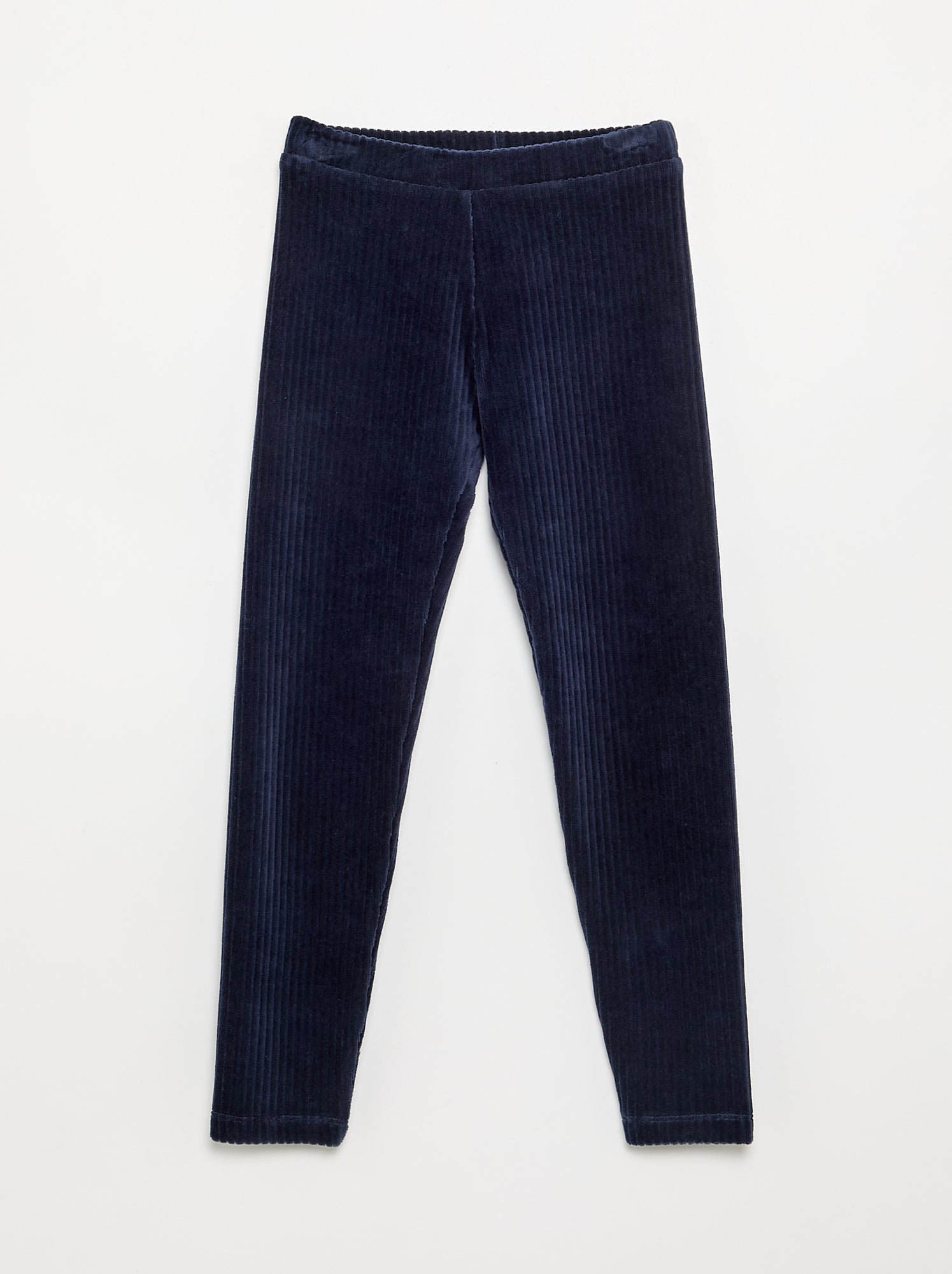 Lot de 2 leggings en velours côtelé - Rose