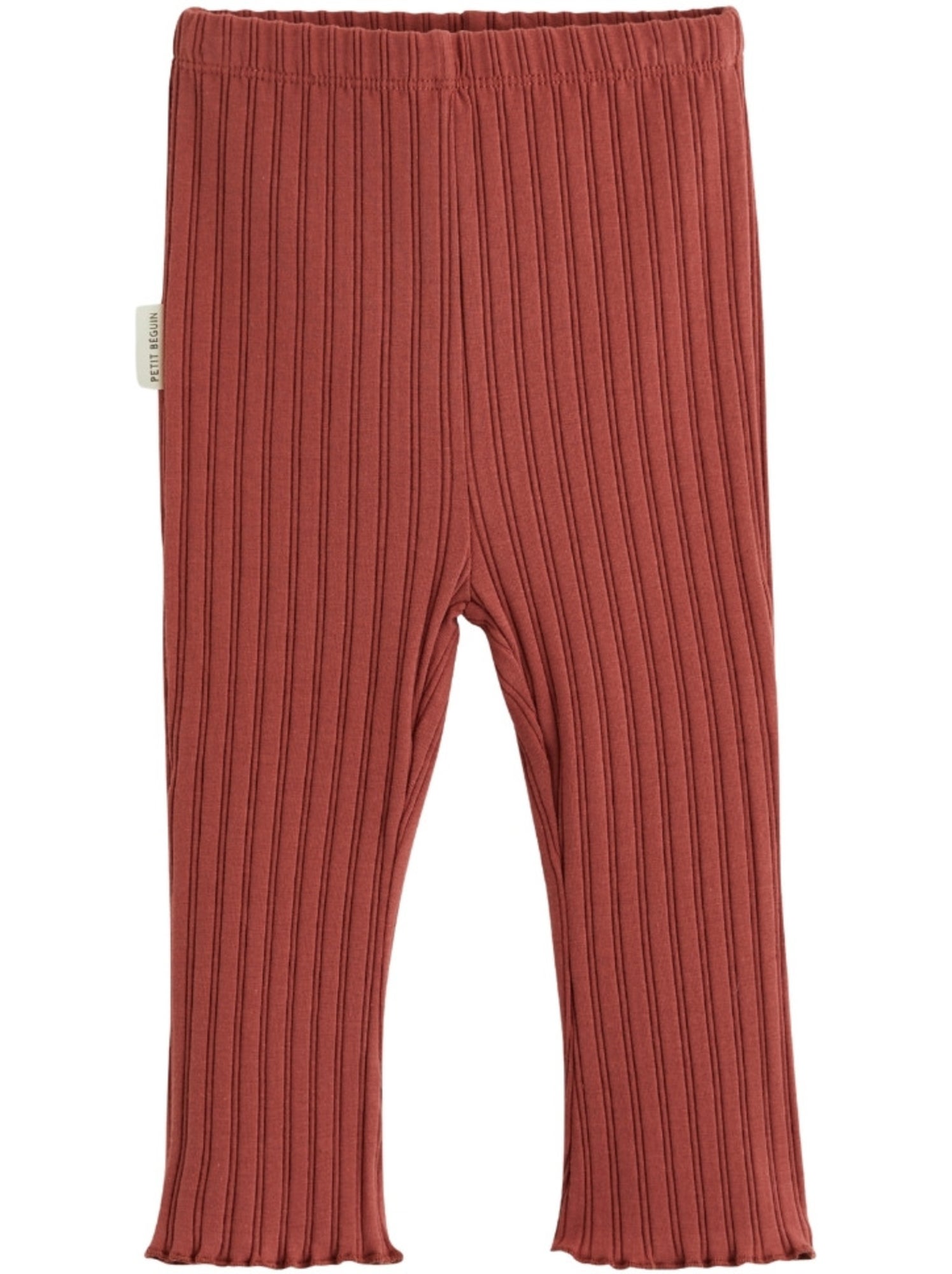 Lot de 2 leggings enfant côtelés léa - Rose
