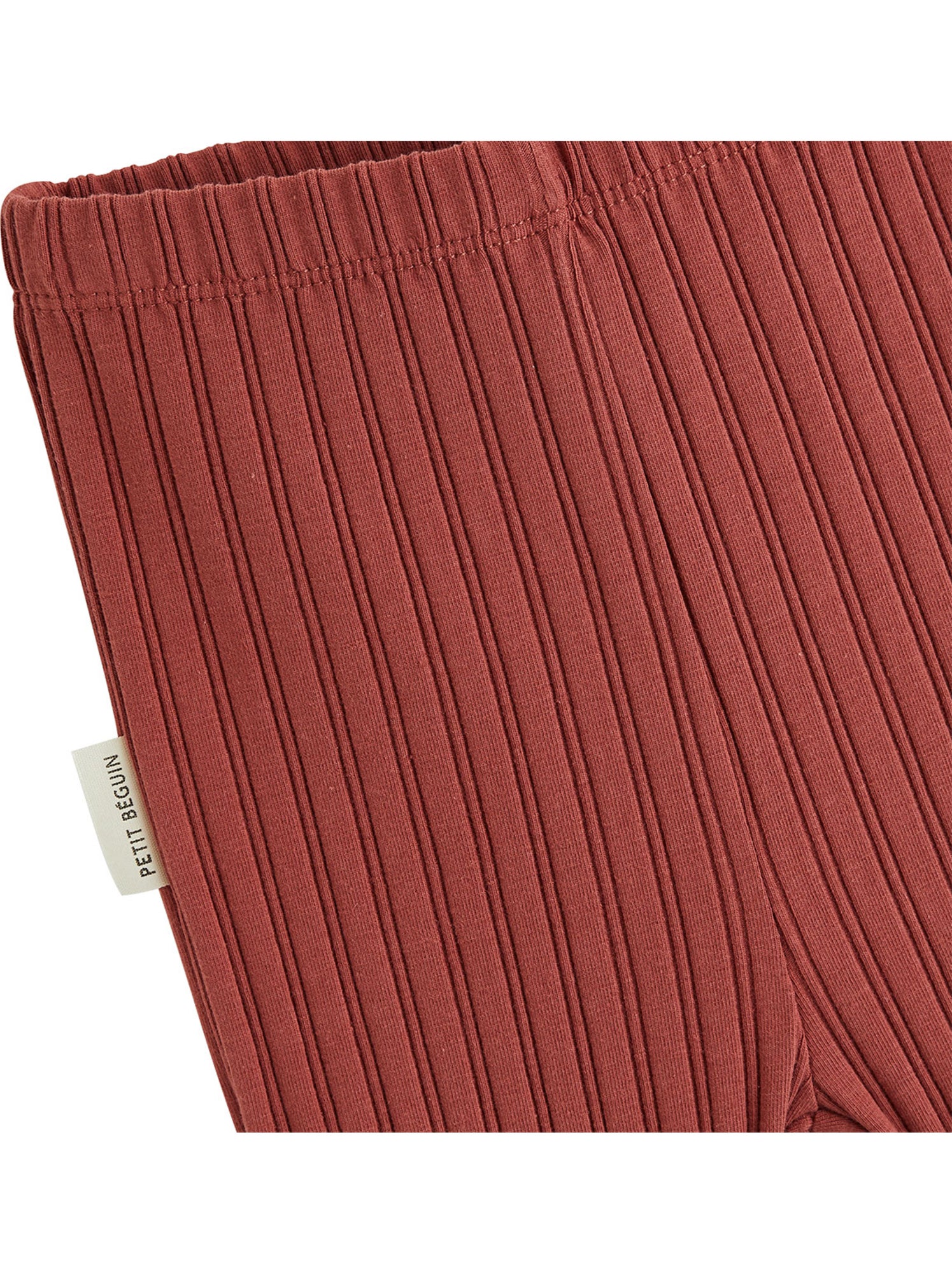 Lot de 2 leggings enfant côtelés léa - Rose