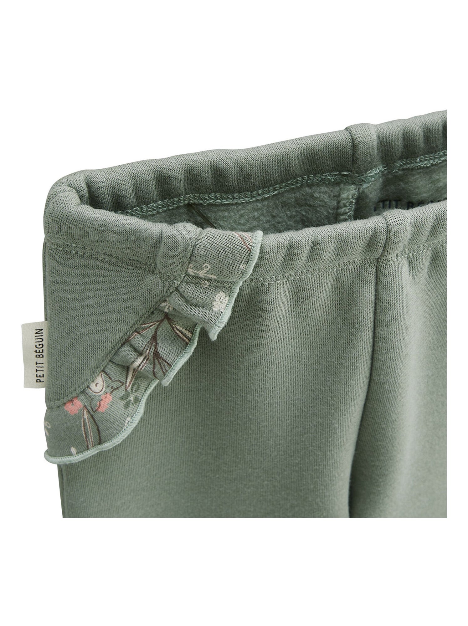 Lot de 2 leggings enfant en molleton ultra chaud lison - Vert