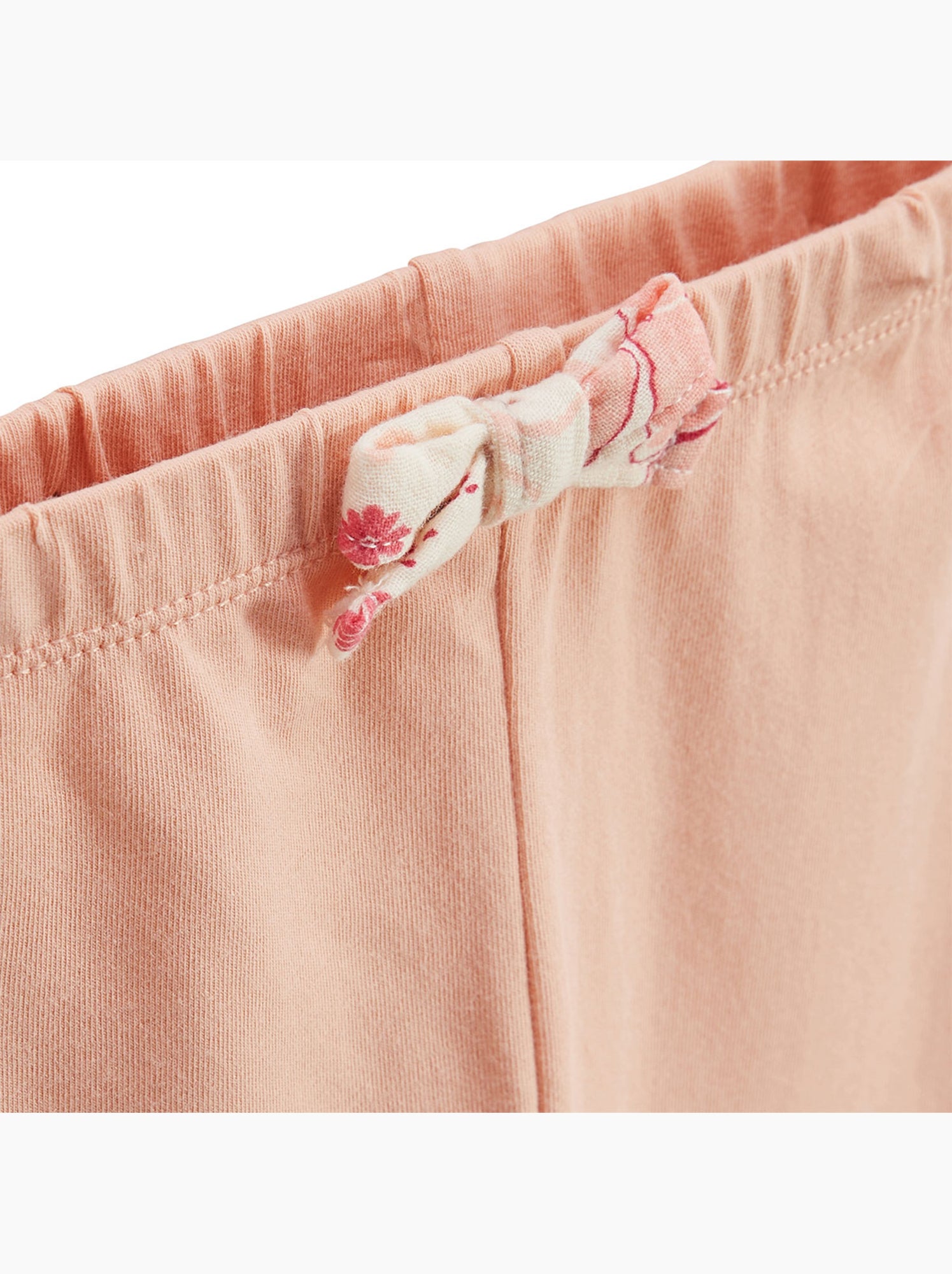 Lot de 2 leggings enfant santa giulia - Orange corail