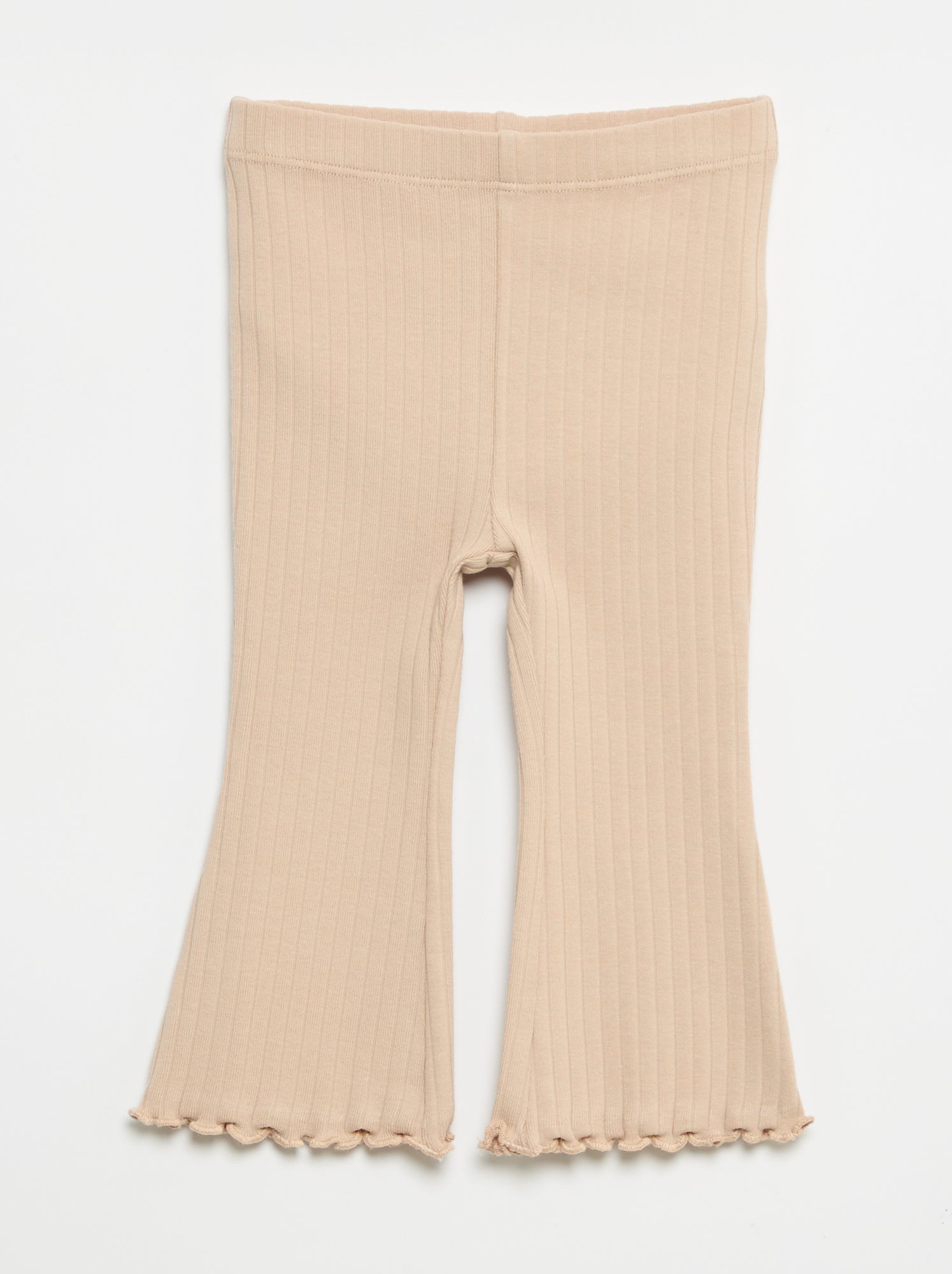 Lot de 2 leggings flare - Beige (GDA95_1)