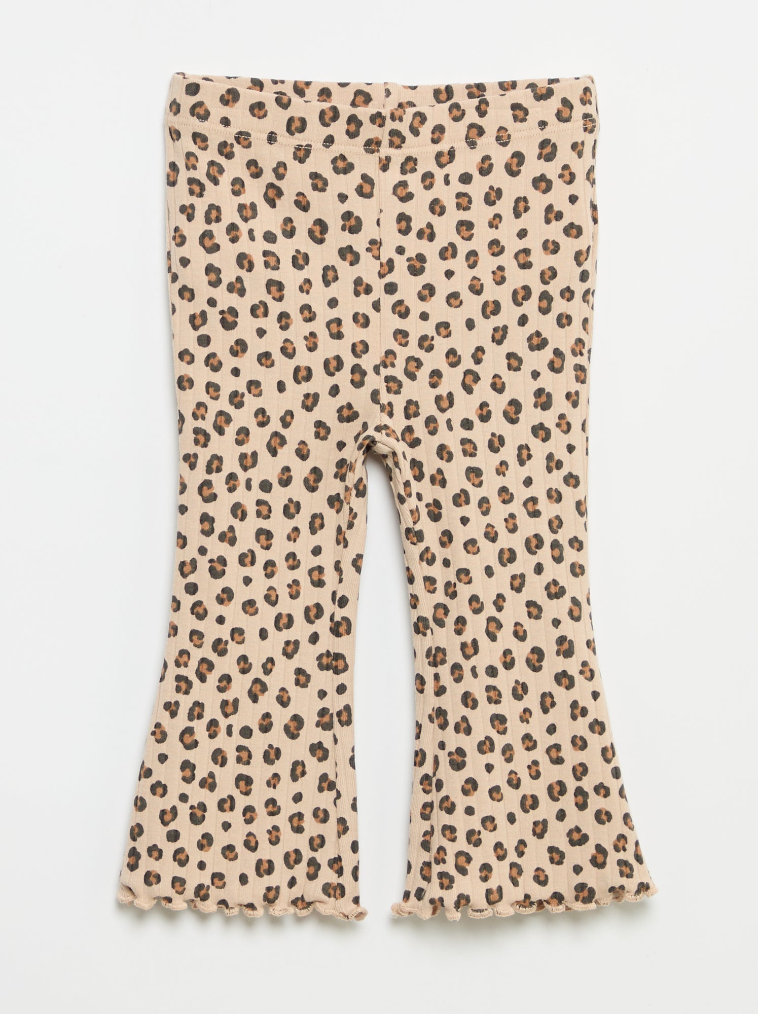 Lot de 2 leggings flare - Beige (GDA95_1)