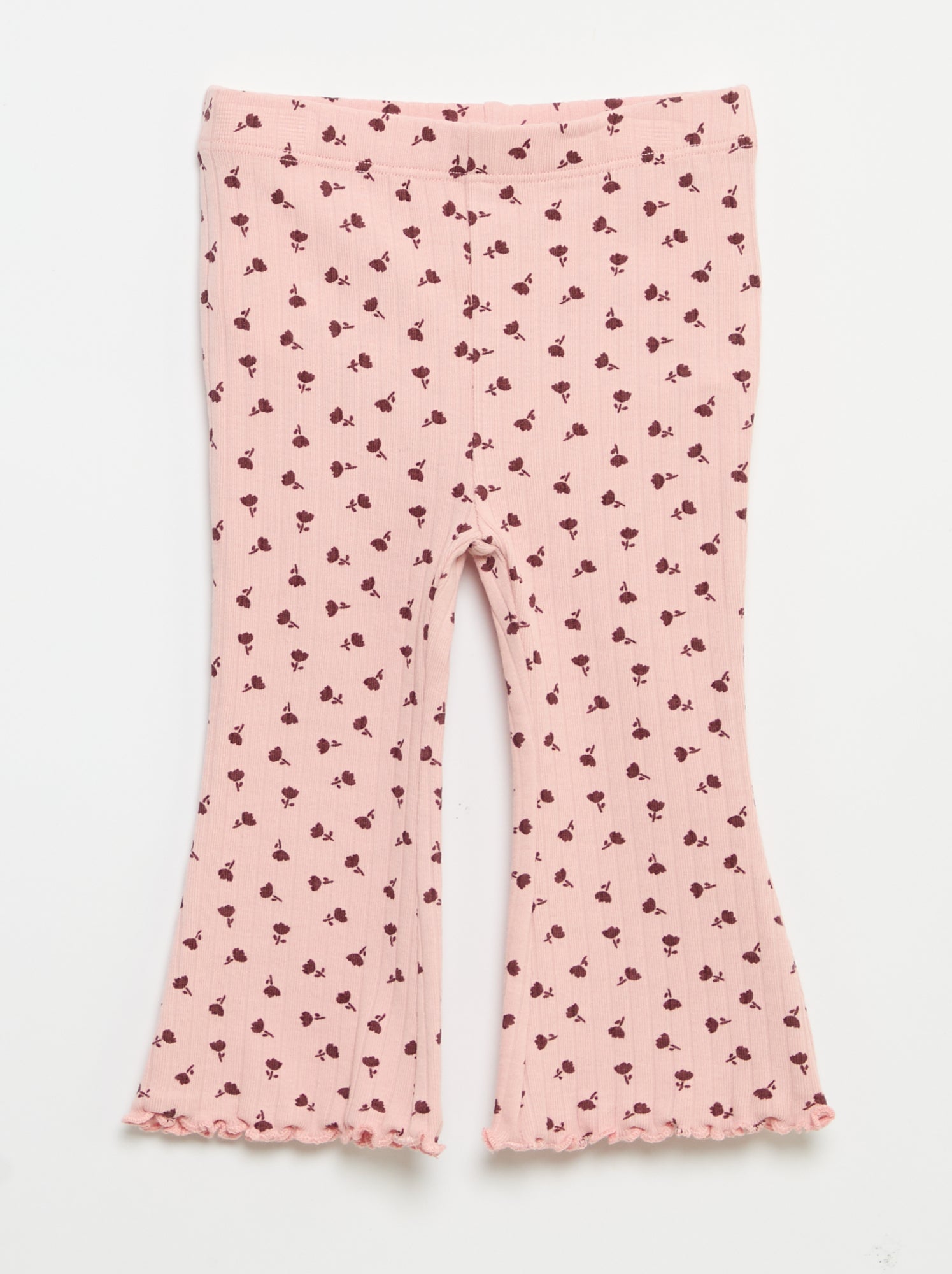 Lot de 2 leggings flare - Rose