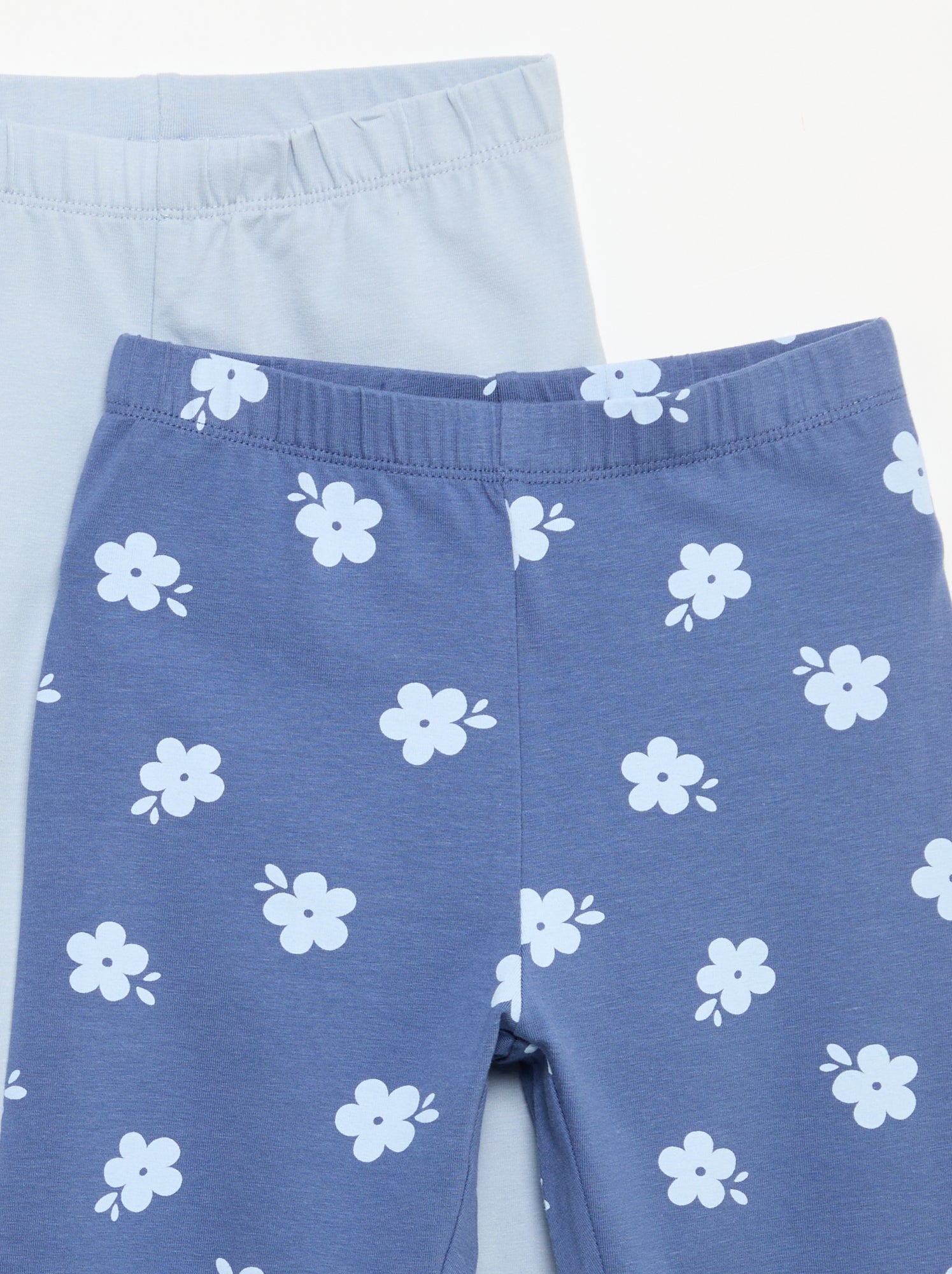 Lot de 2 leggings longs - Bleu