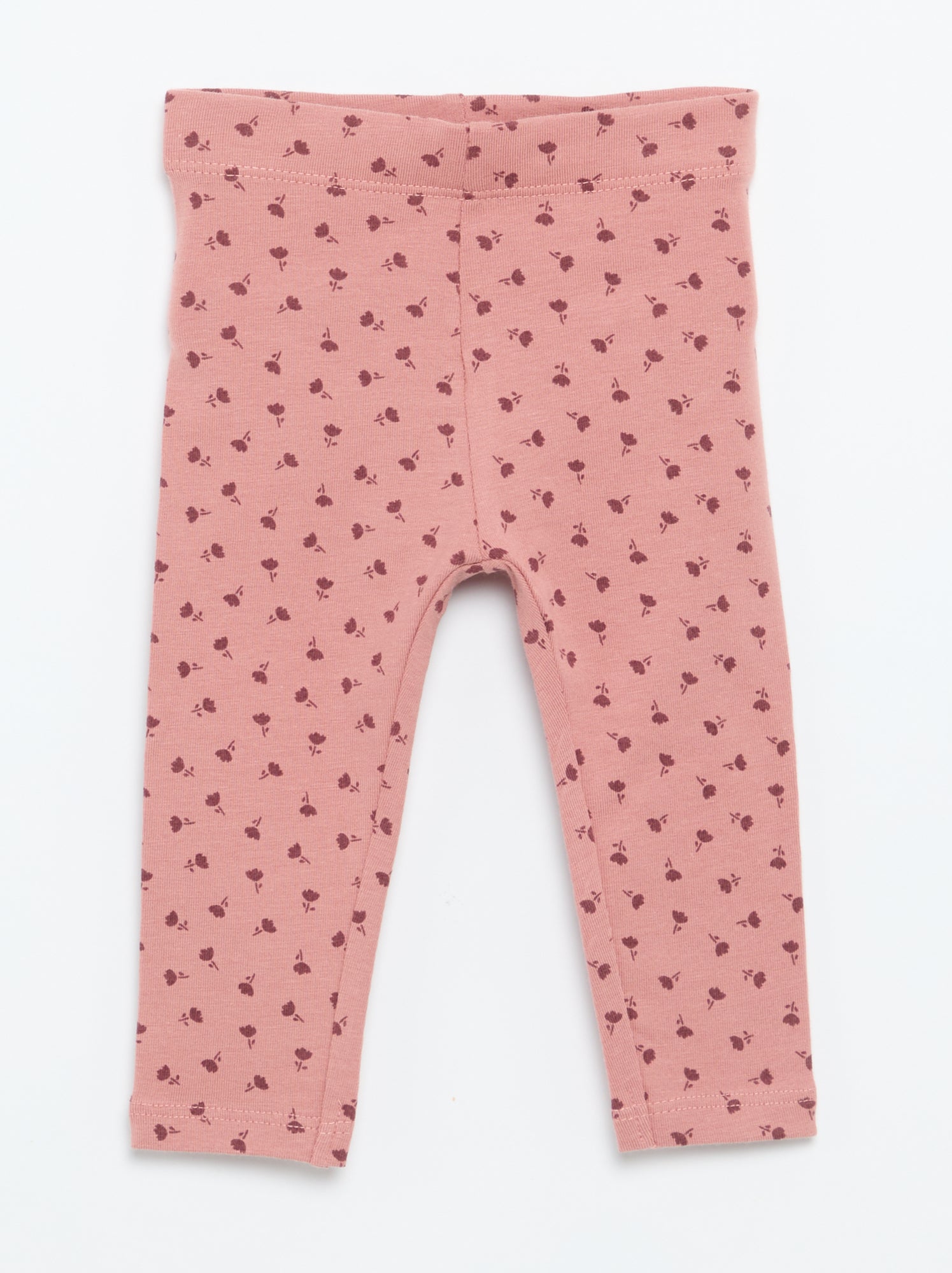 Lot de 2 leggings longs - Rose