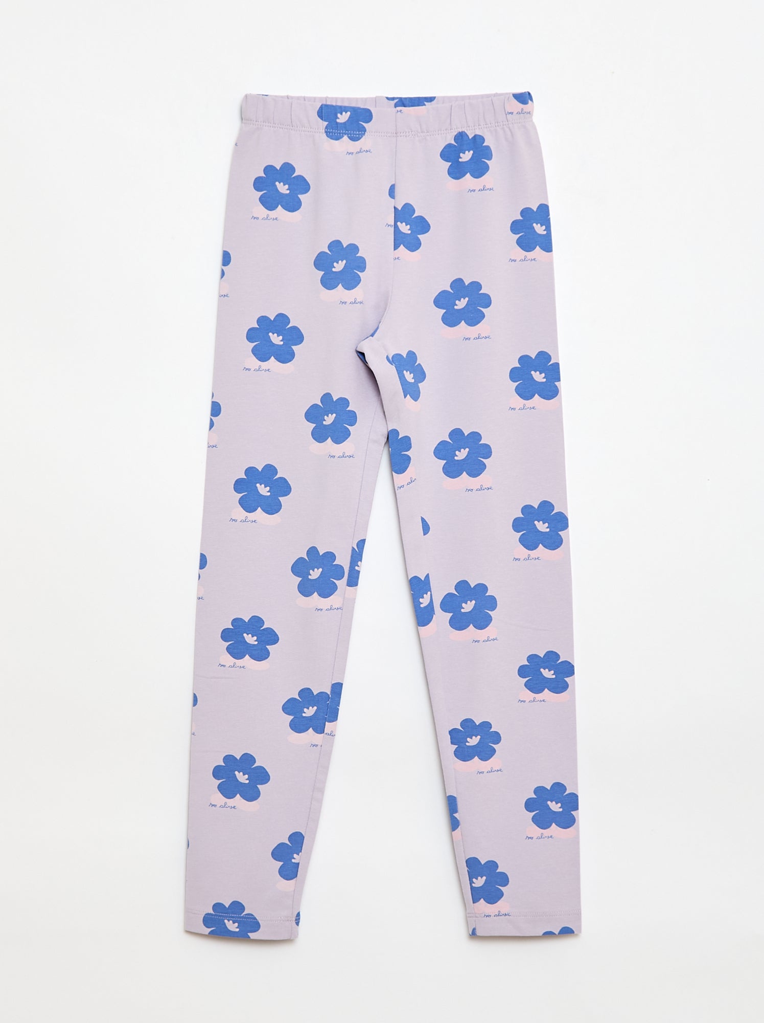Lot de 2 Leggings longs - Violet