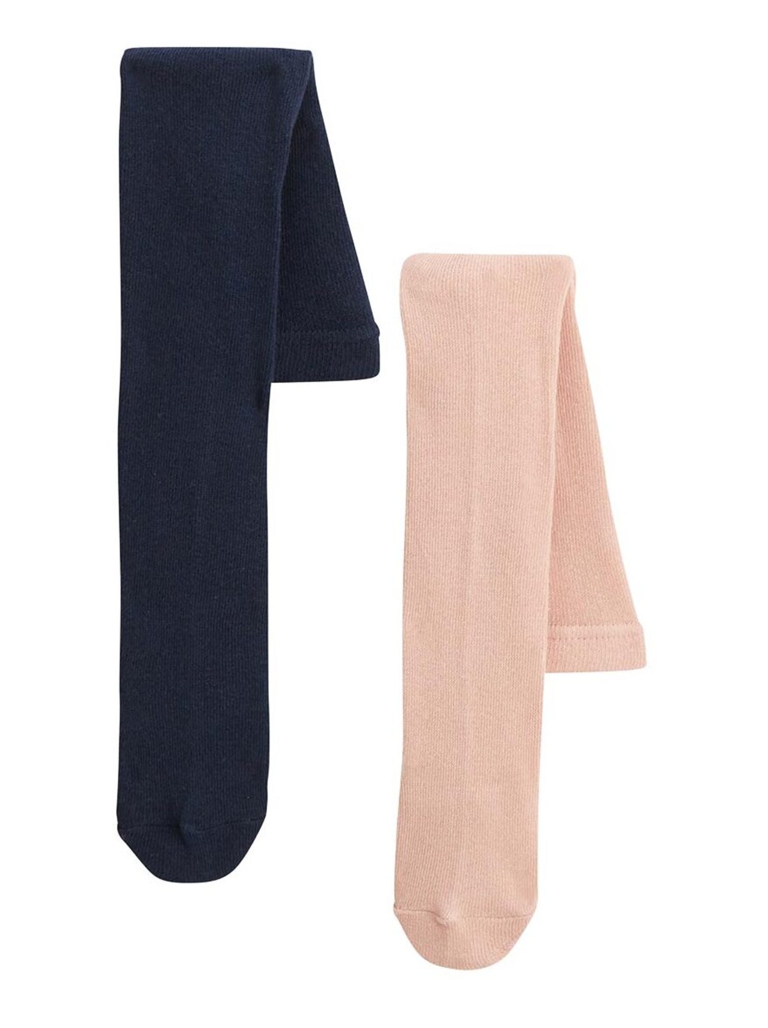 Lot de 2 paires de collants enfant Tchatcha - Bleu