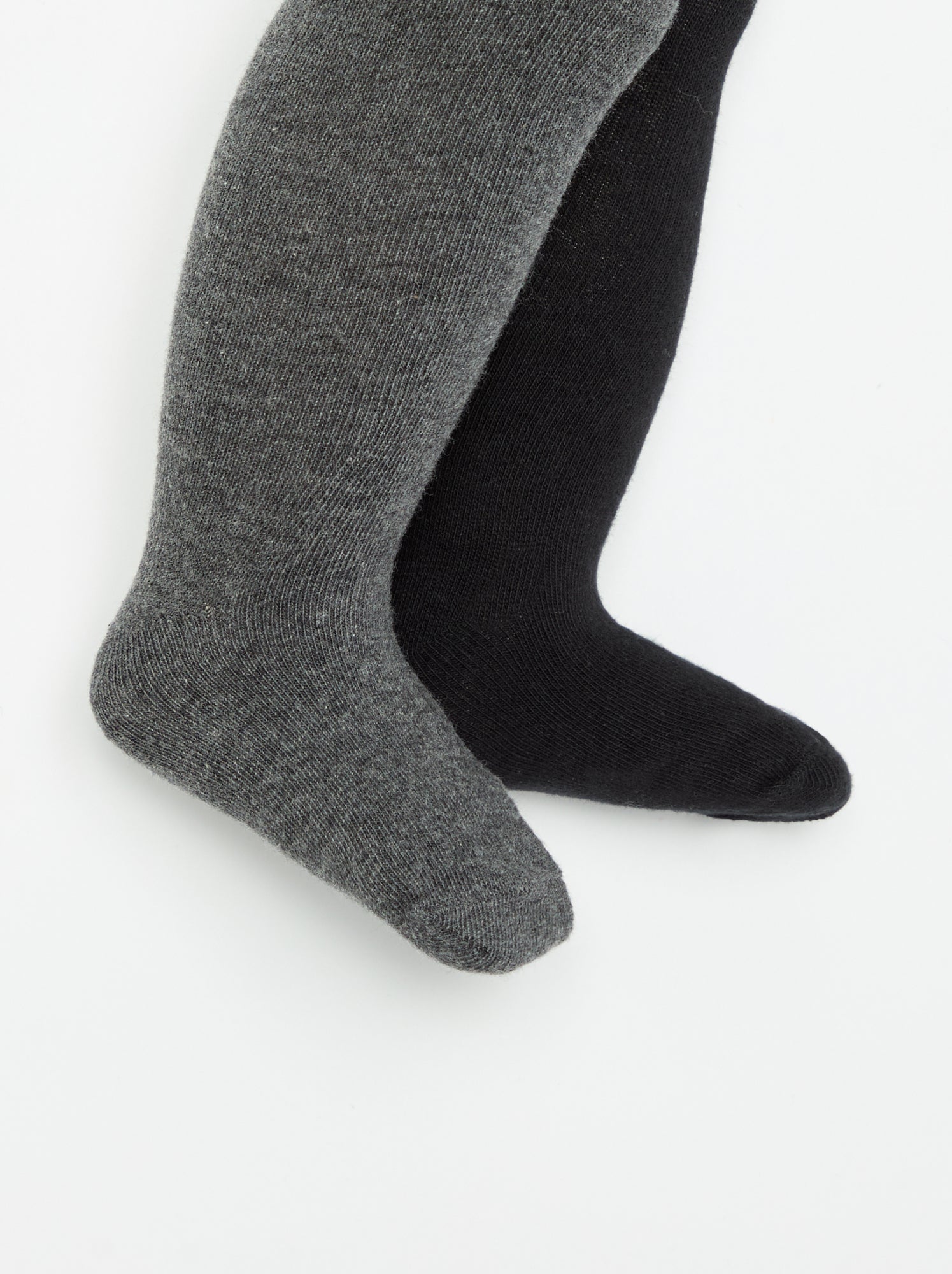 Lot de 2 paires de collants - Gris