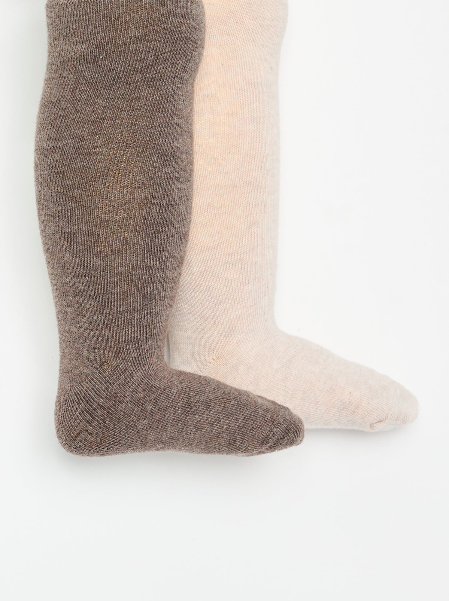 Lot de 2 paires de collants - Marron
