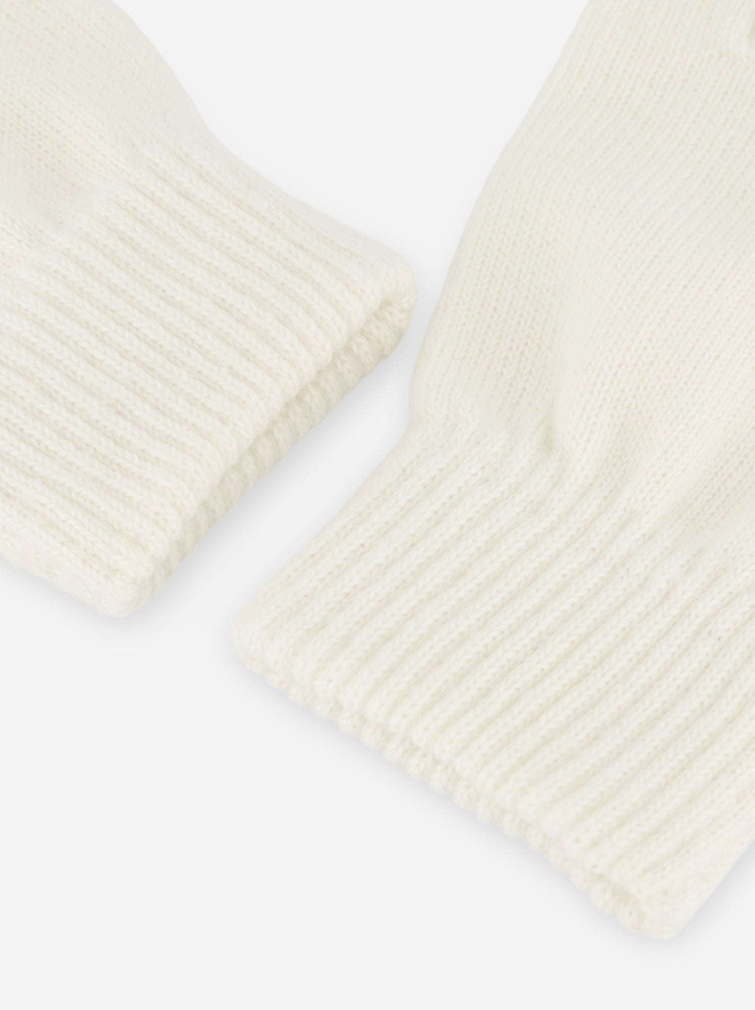 Lot de 2 paires de gants en maille - Beige