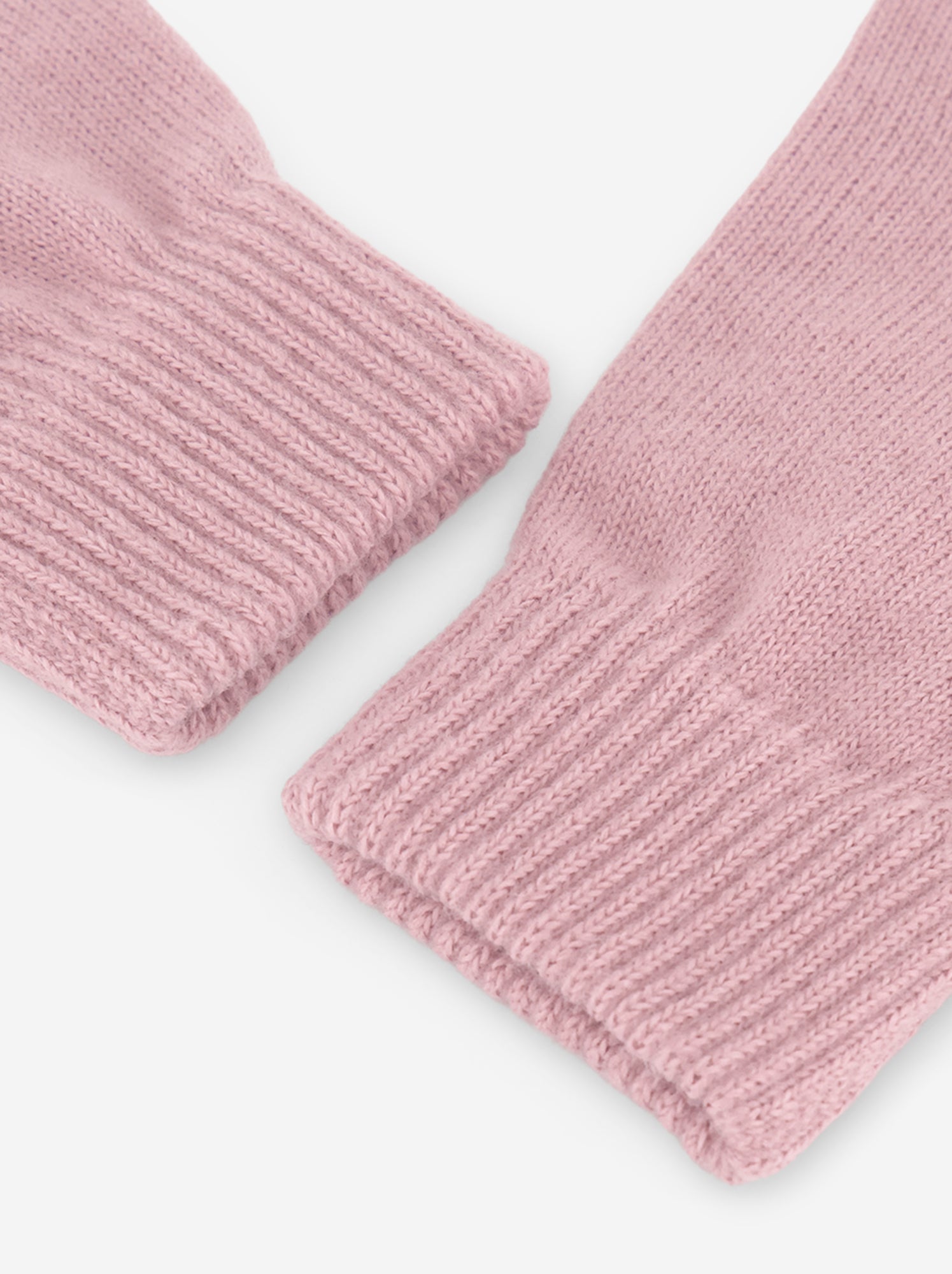Lot de 2 paires de gants en maille - Rose