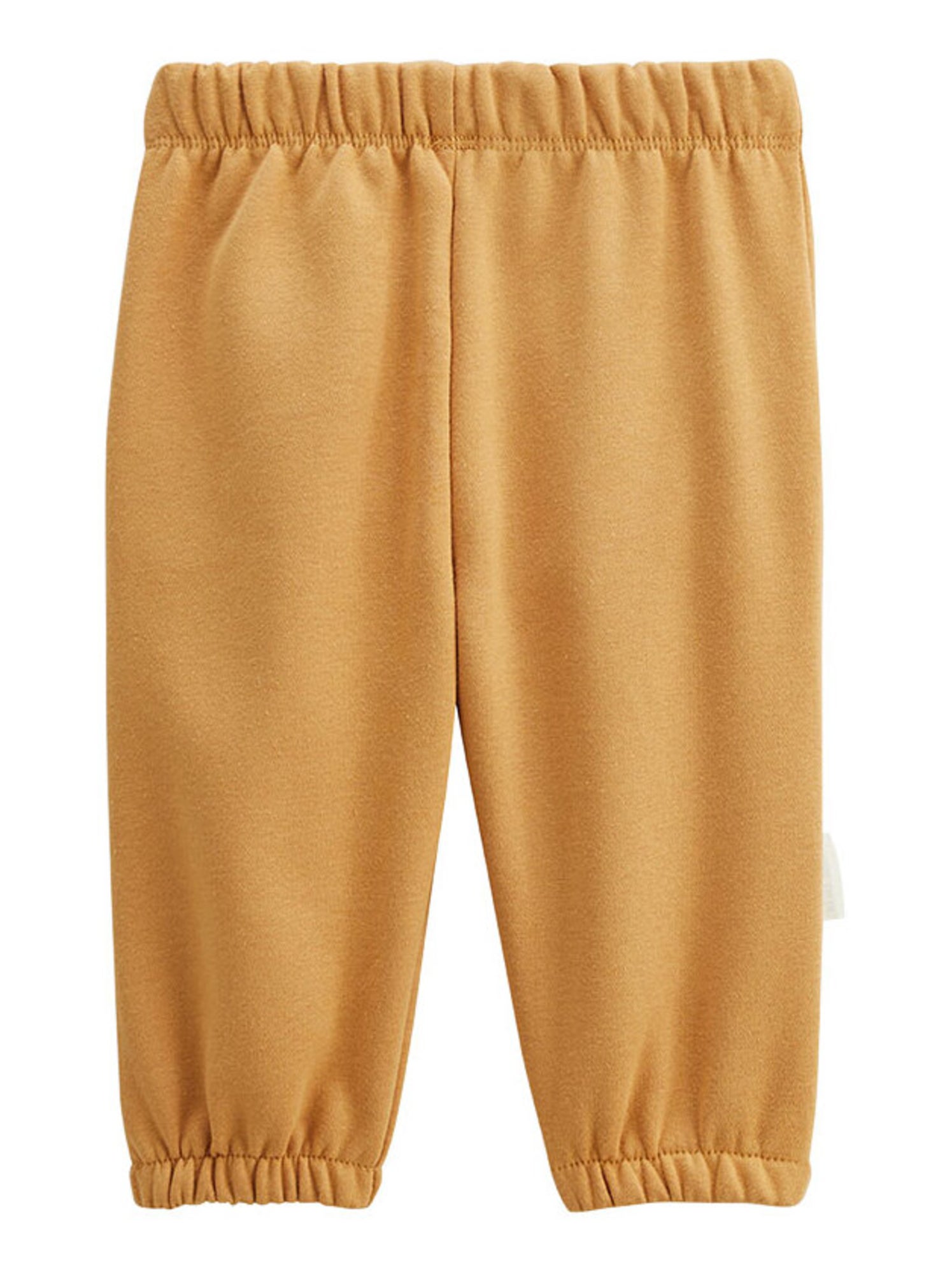 Lot de 2 pantalons bébé en molleton gustin - Camel