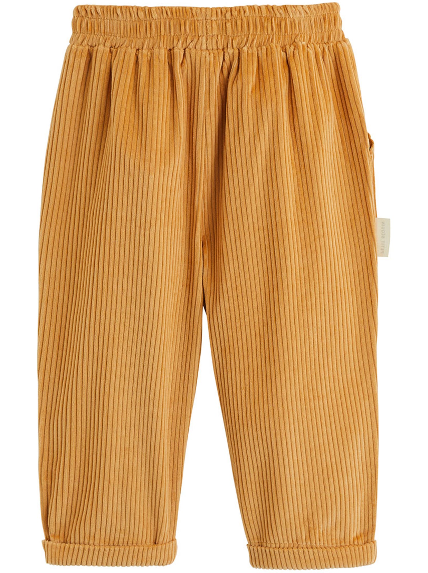 Lot de 2 pantalons bébé en velours côtelé charly - Camel