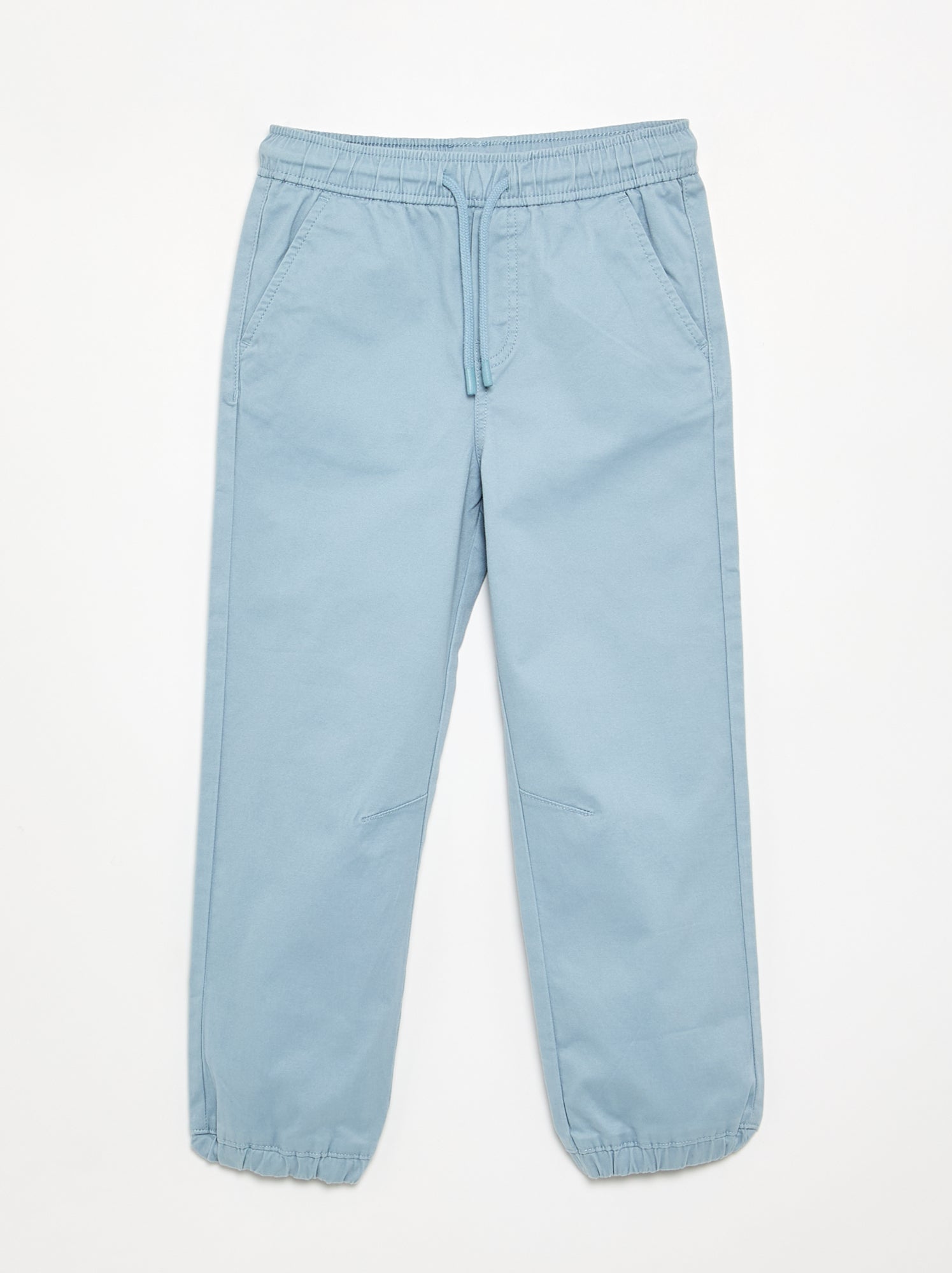 Lot de 2 pantalons de jogging en twill - Bleu