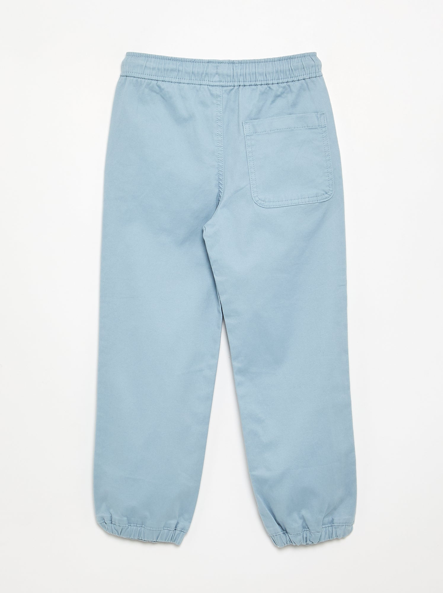 Lot de 2 pantalons de jogging en twill - Bleu