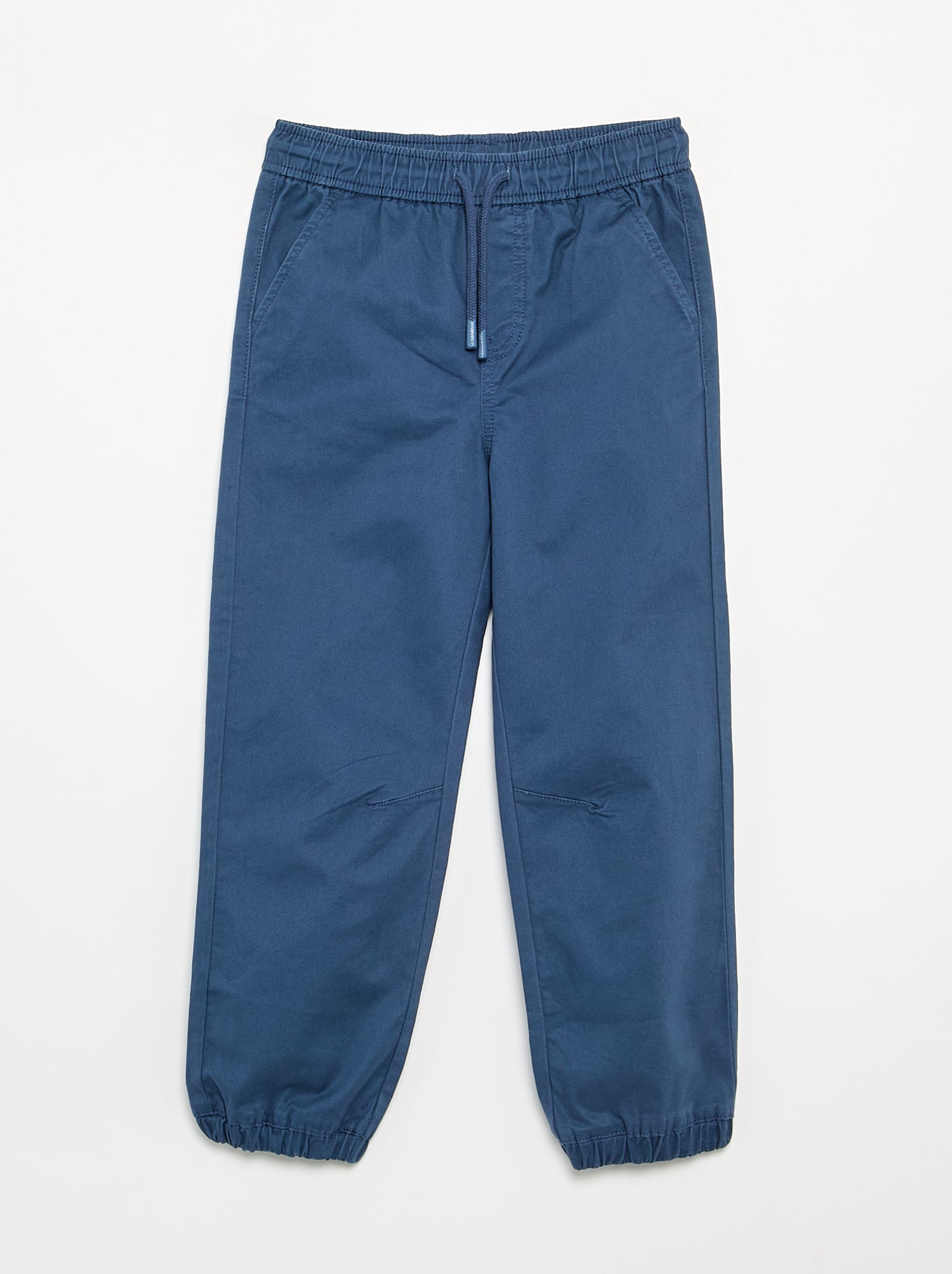 Lot de 2 pantalons de jogging en twill - Bleu