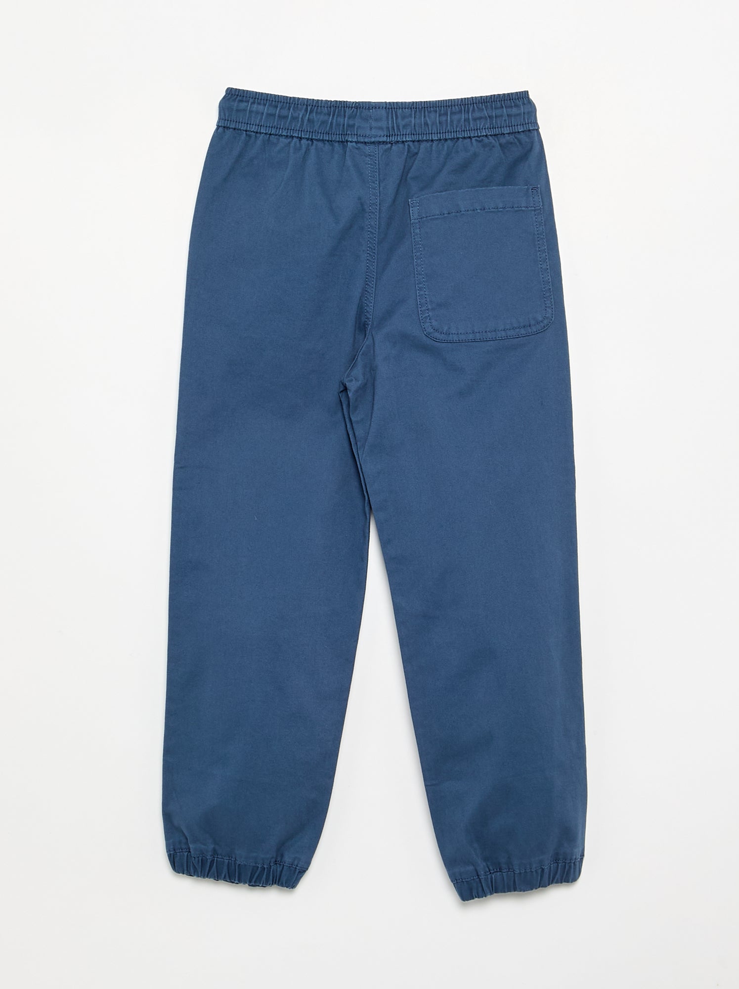 Lot de 2 pantalons de jogging en twill - Bleu