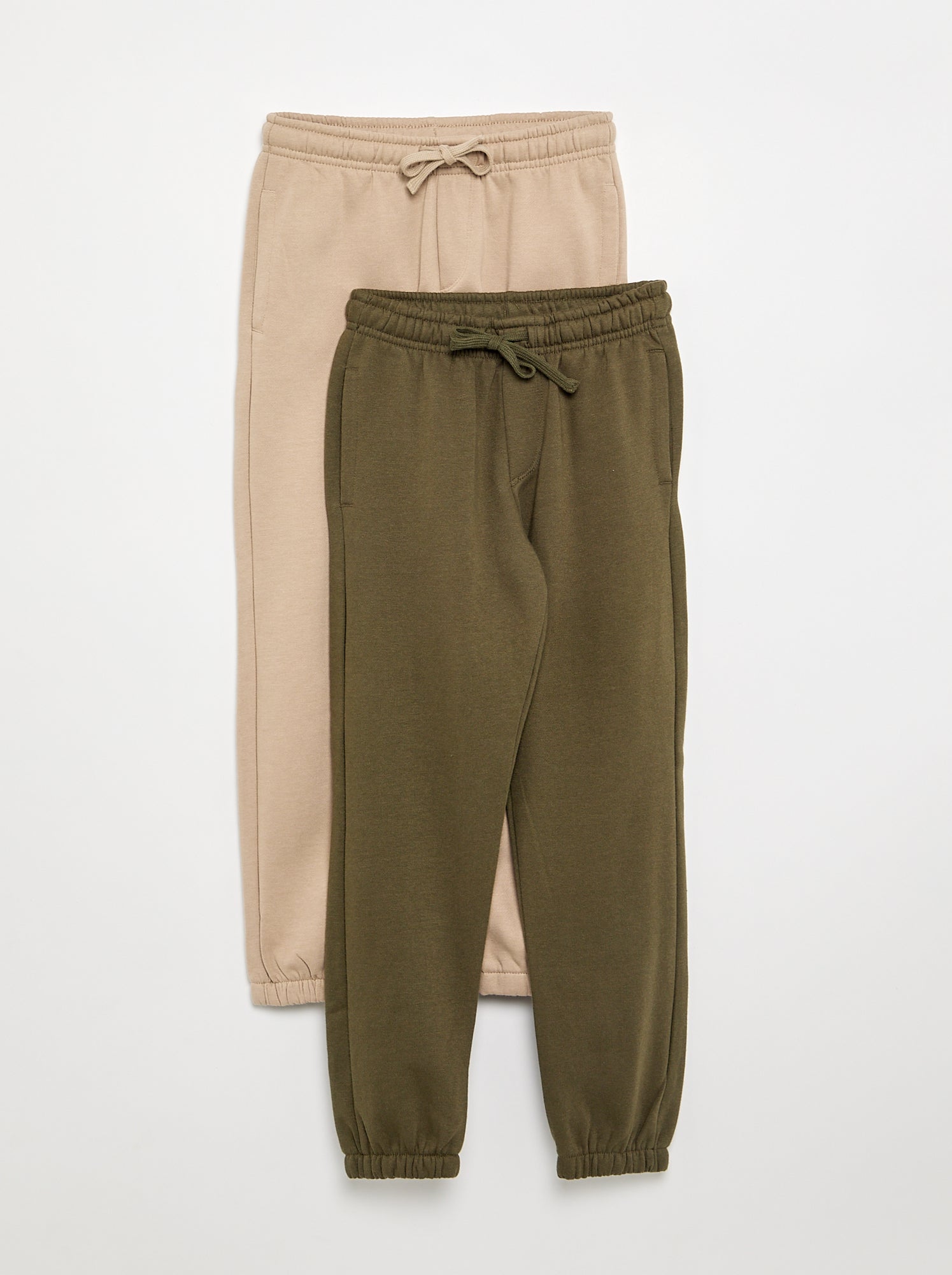 Lot de 2 pantalons de jogging - Kaki