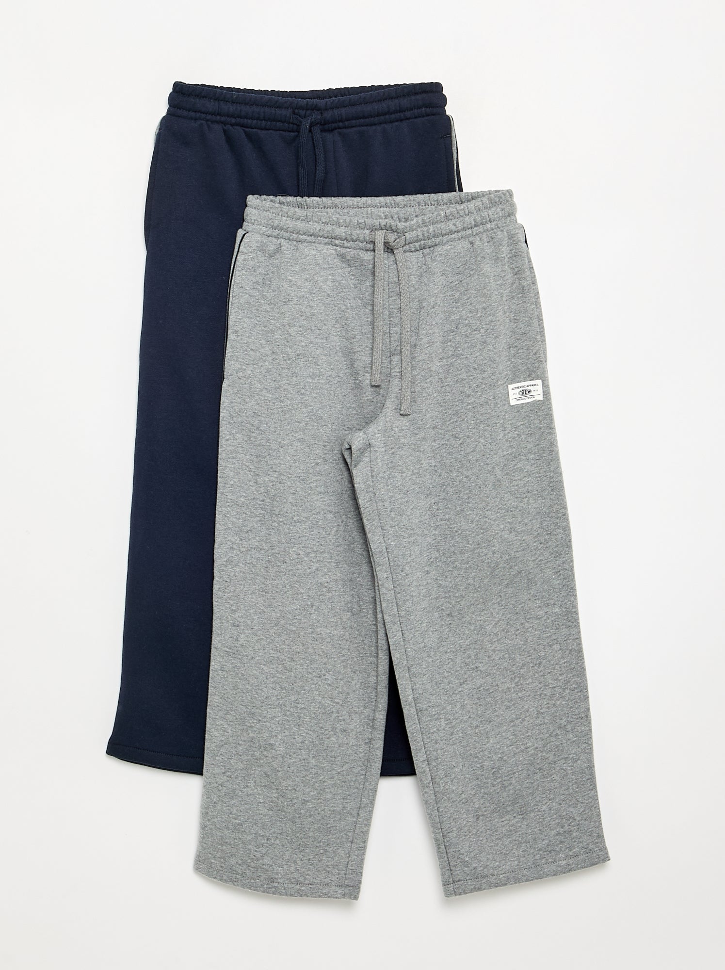Lot de 2 pantalons en polaire - Gris