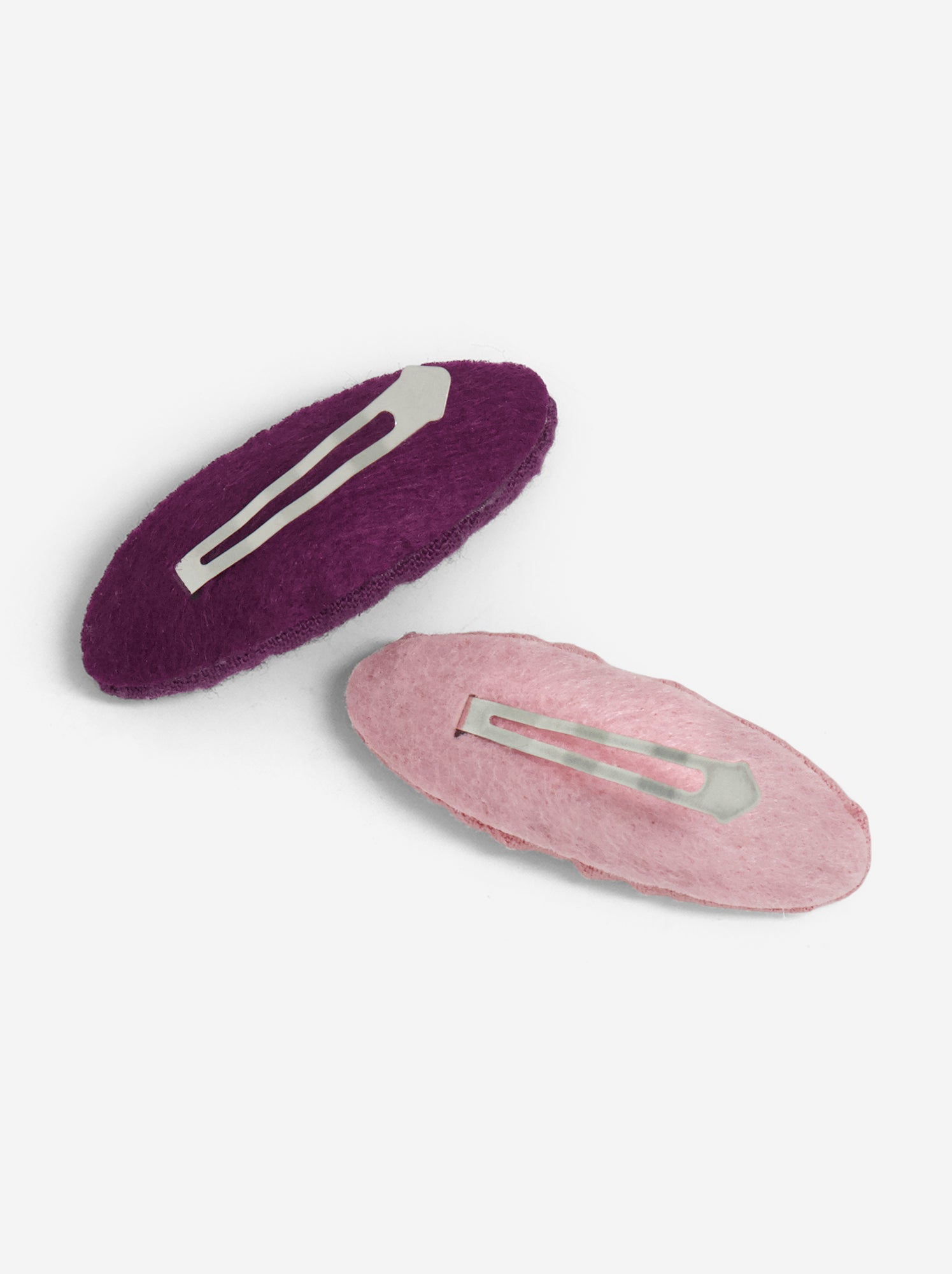 Lot de 2 pinces clic-clac - Rose