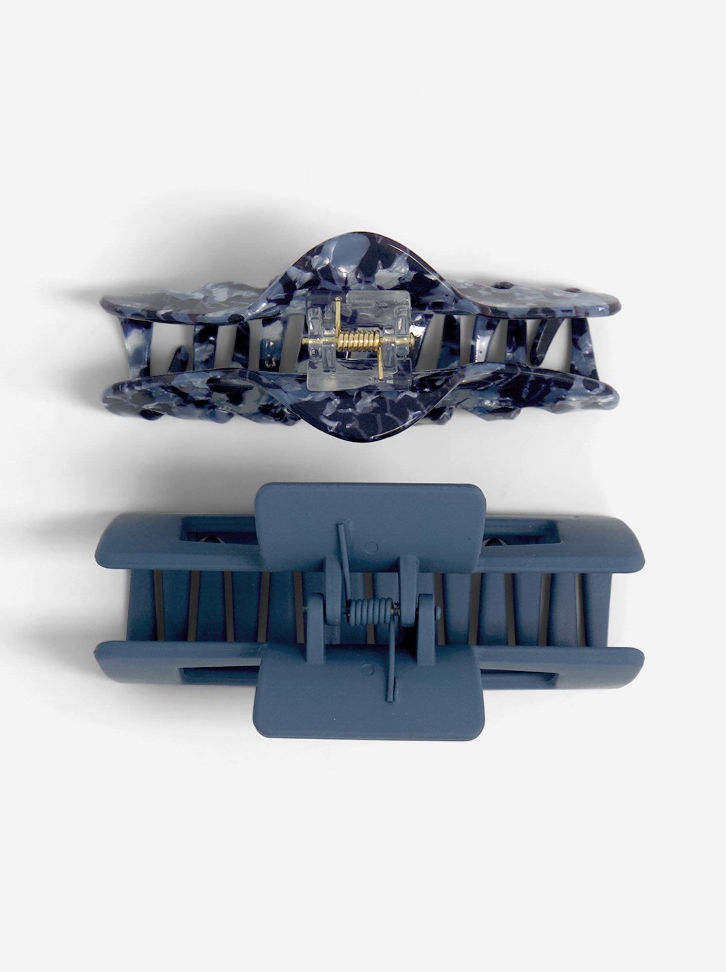 Lot de 2 pinces crabe - Bleu