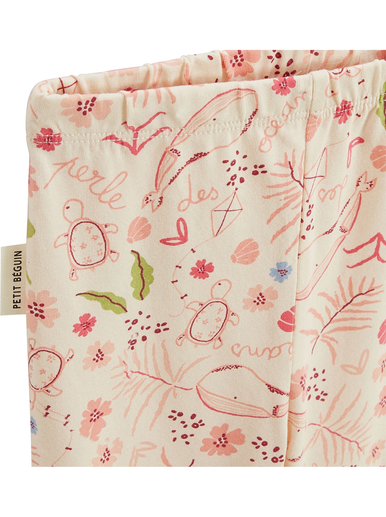 Lot de 2 pyjamas enfant 2 pièces santa giulia - Corail