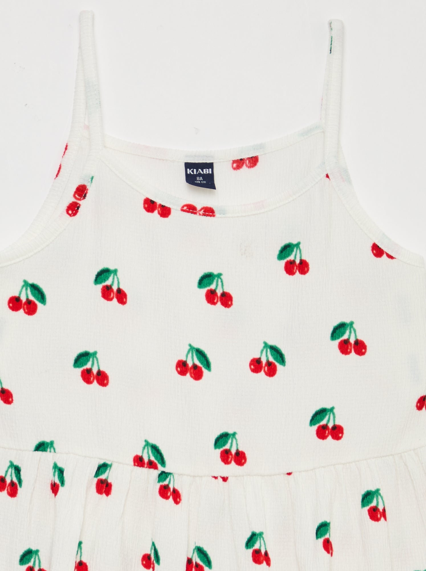 Lot de 2 robes en maille crêpée - Blanc (FNS39_4)
