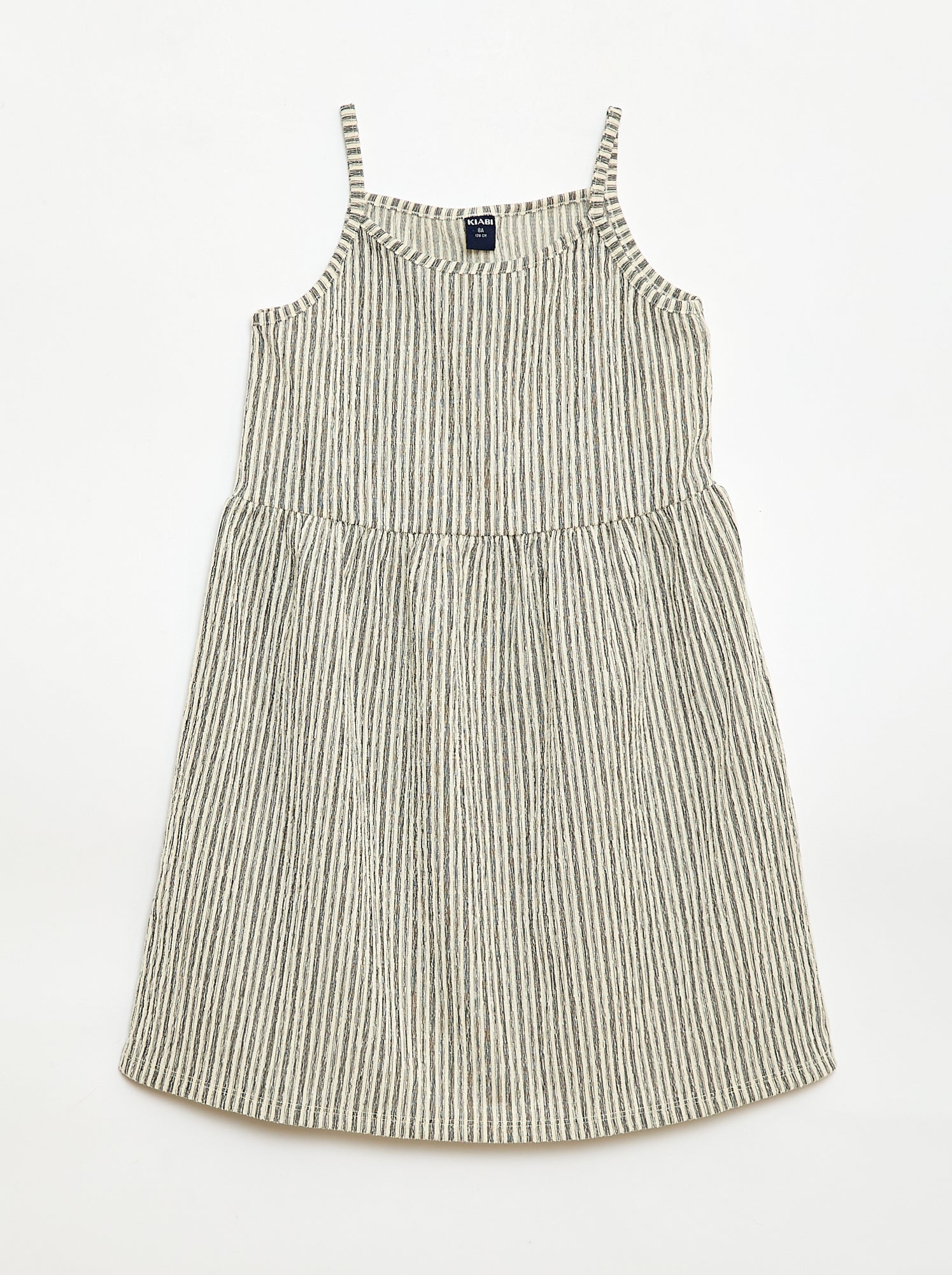 Lot de 2 robes en maille crêpée - Gris