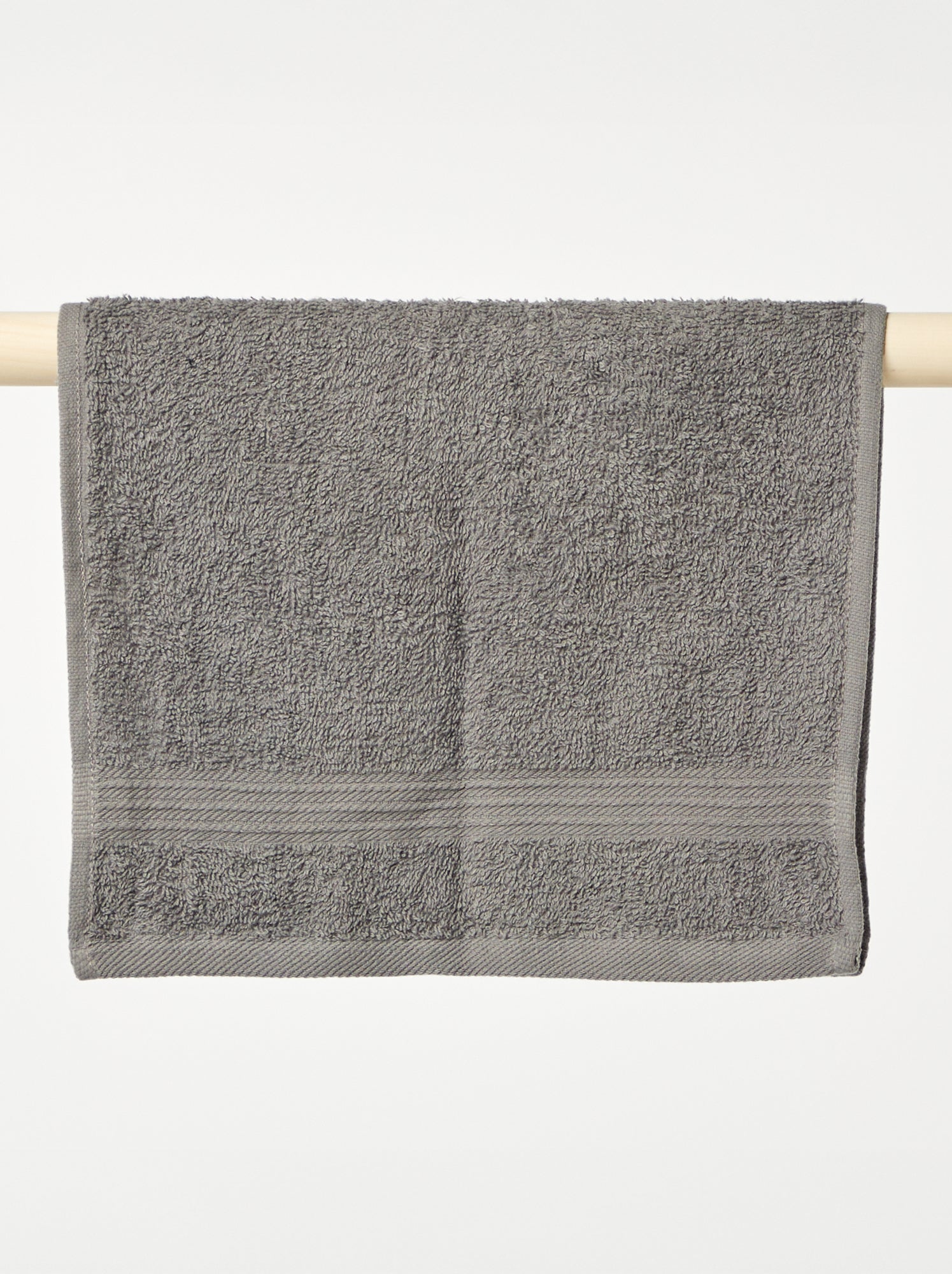 Lot de 2 serviettes 30 x 50 cm - Gris