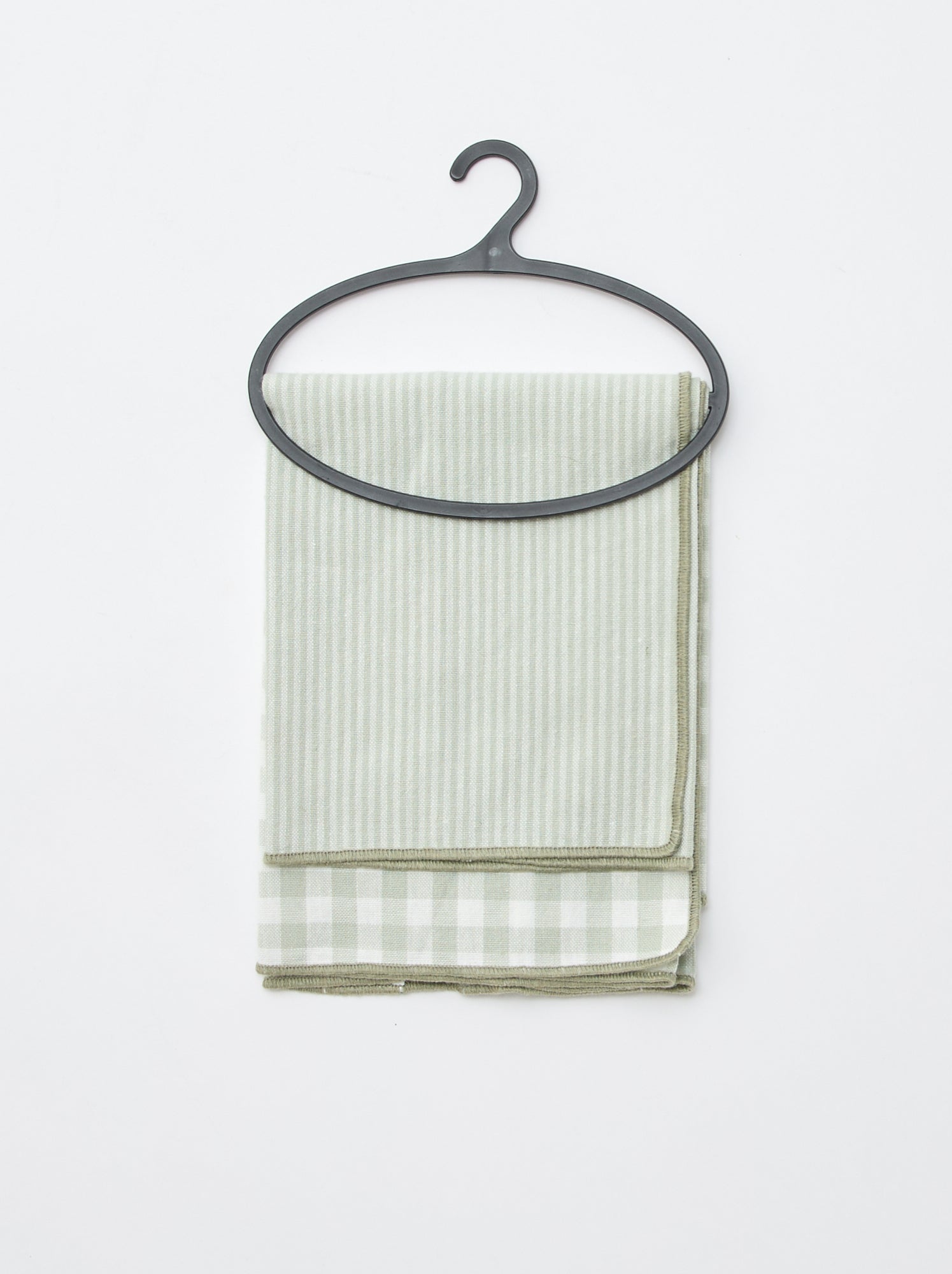 Lot de 2 serviettes de table - Vert