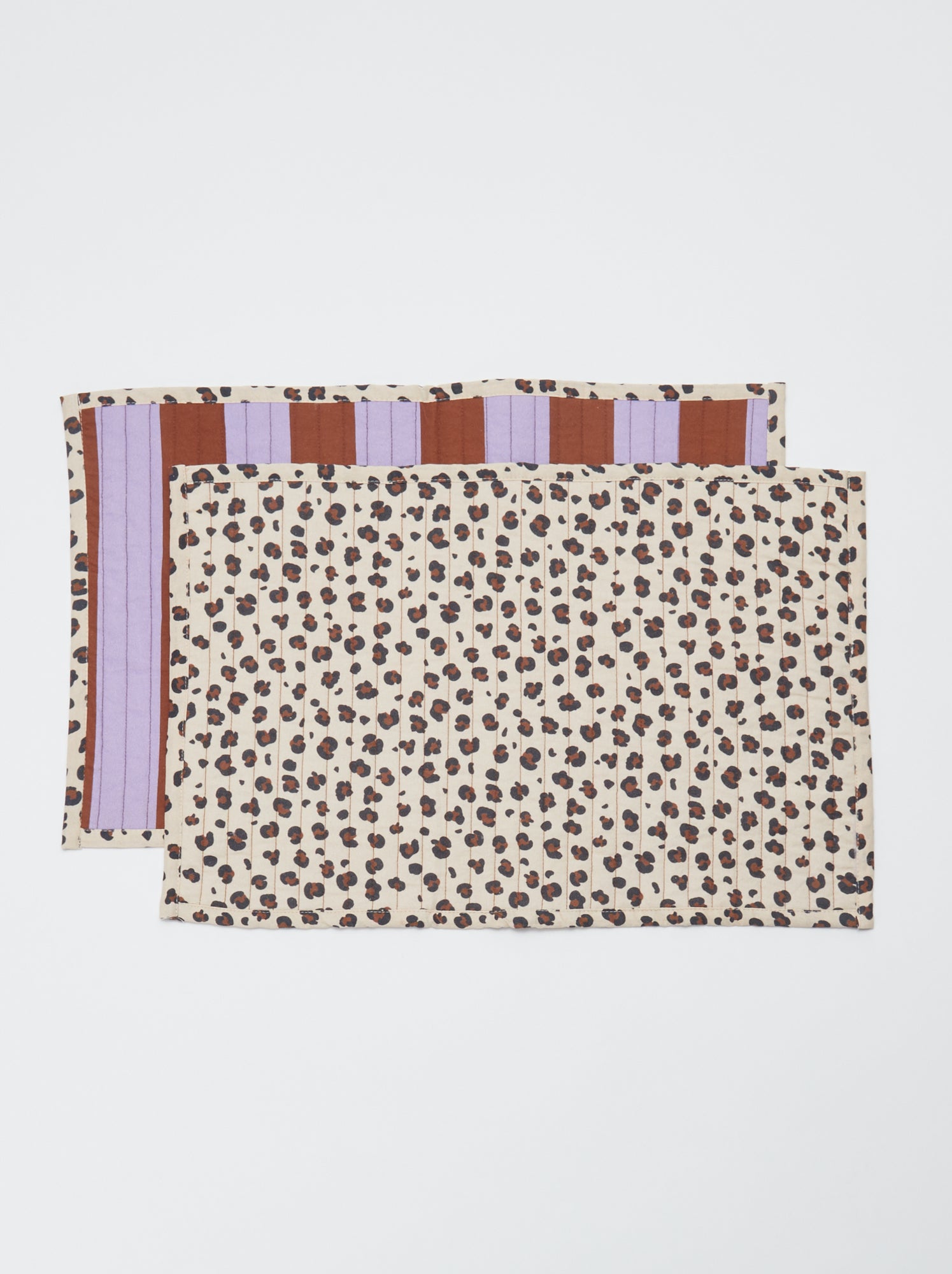 Lot de 2 sets de table 30 x 45 cm - Kiabi Home - Violet
