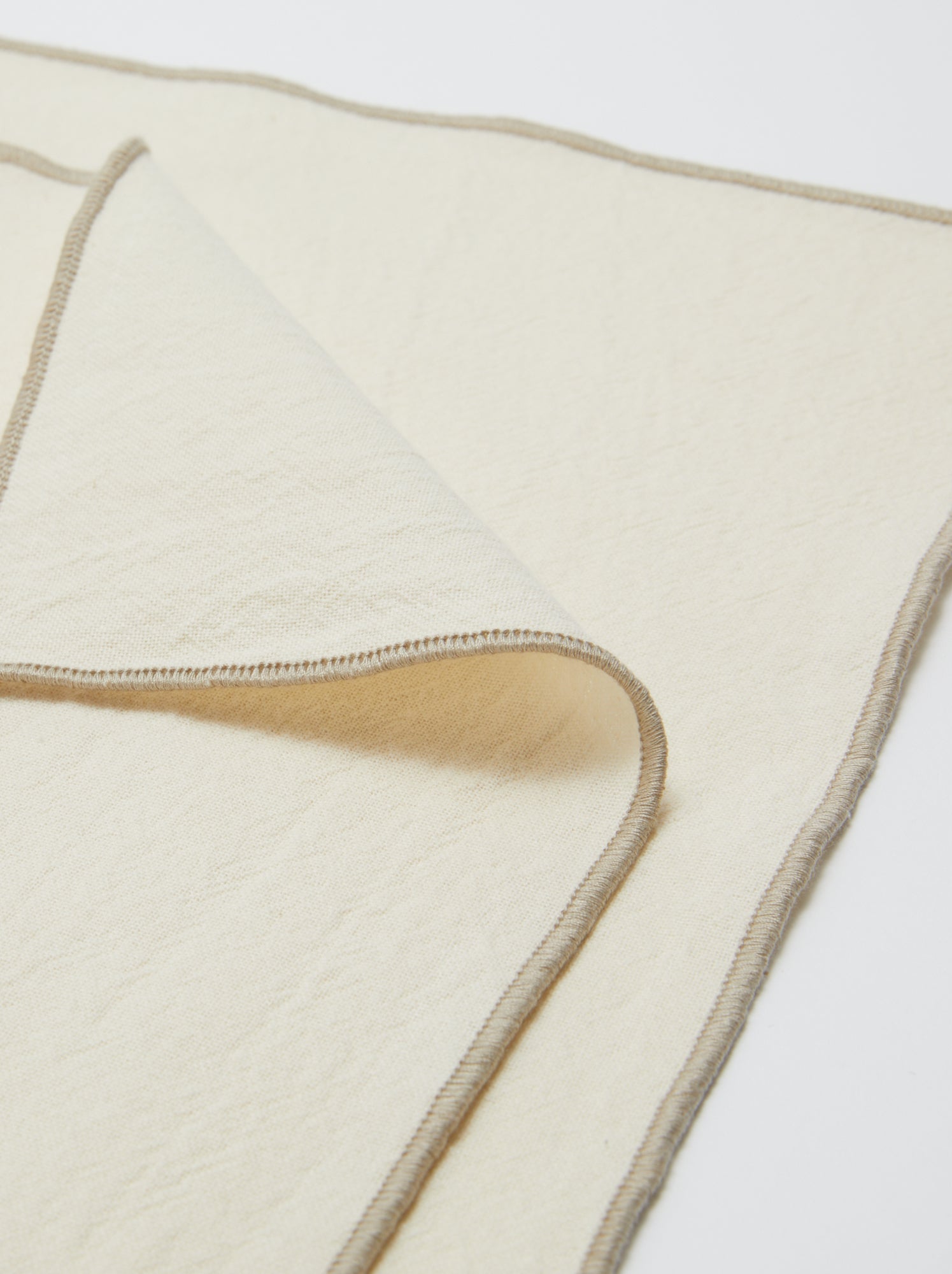 Lot de 2 sets de table/serviettes unis 2 en 1 32 x 40 cm - Kiabi Home - Blanc