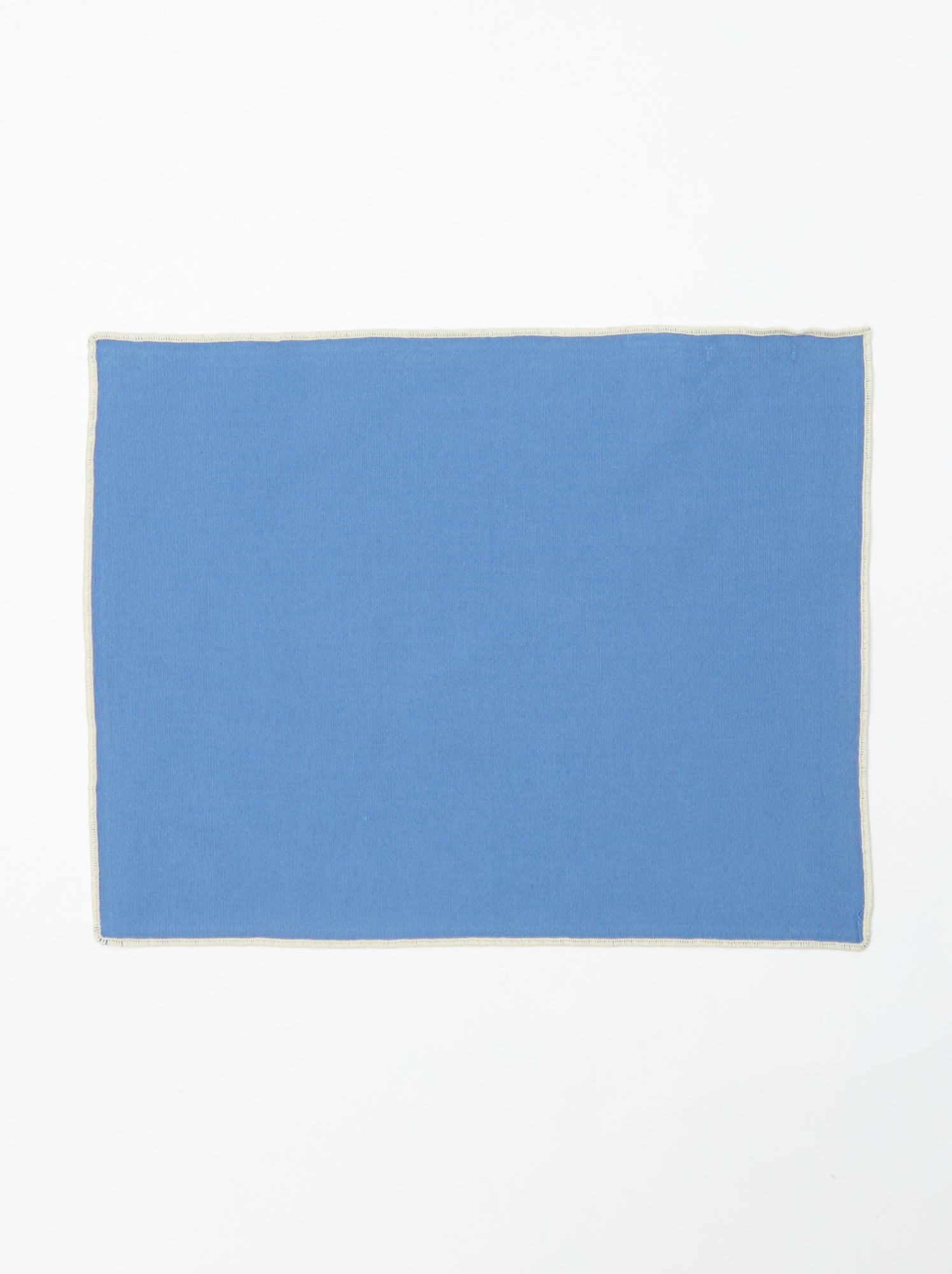 Lot de 2 sets de table/serviettes unis 2 en 1 32 x 40 cm - Kiabi Home - Bleu (CGS15_13)