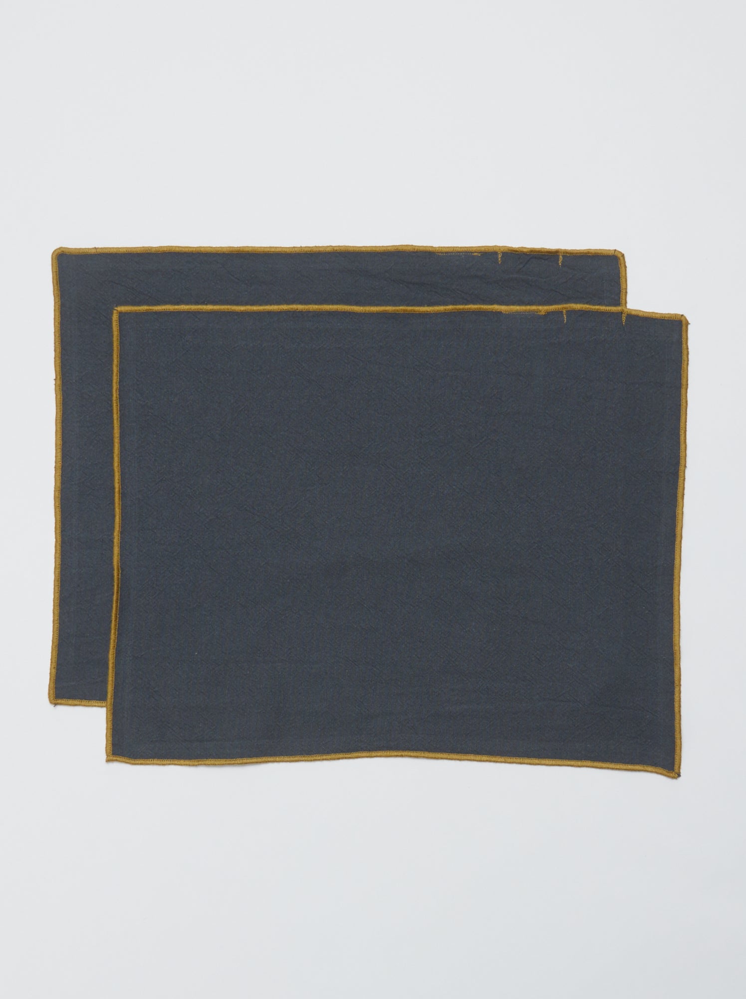 Lot de 2 sets de table/serviettes unis 2 en 1 32 x 40 cm - Kiabi Home - Gris