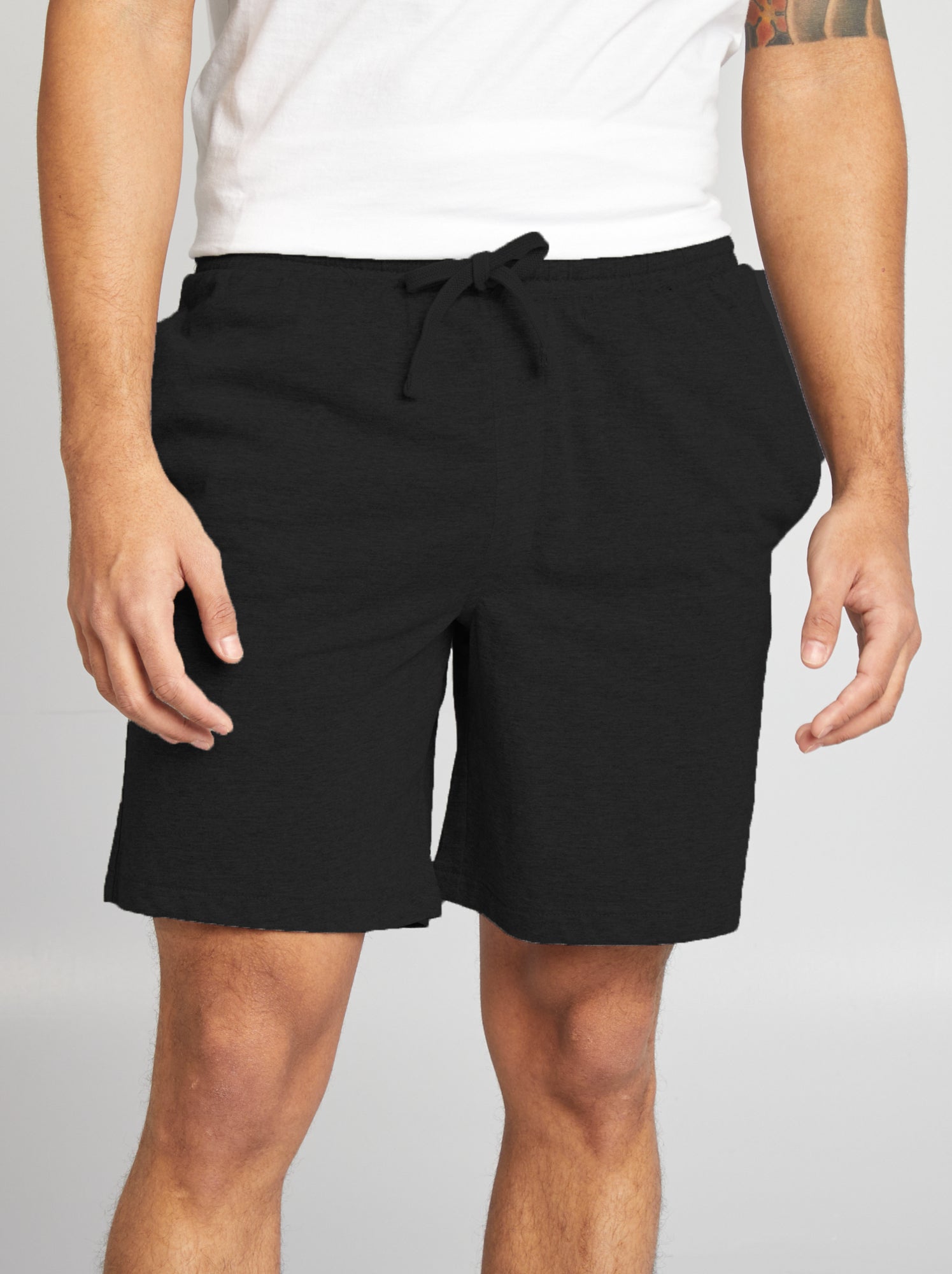 Lot de 2 shorts de nuit - Gris/noir