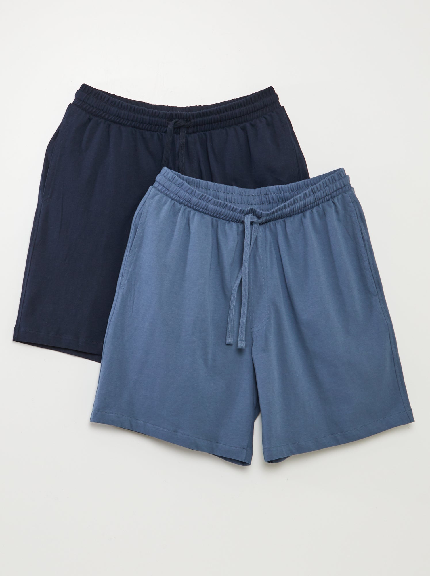 Lot de 2 shorts de nuit - Gris/noir