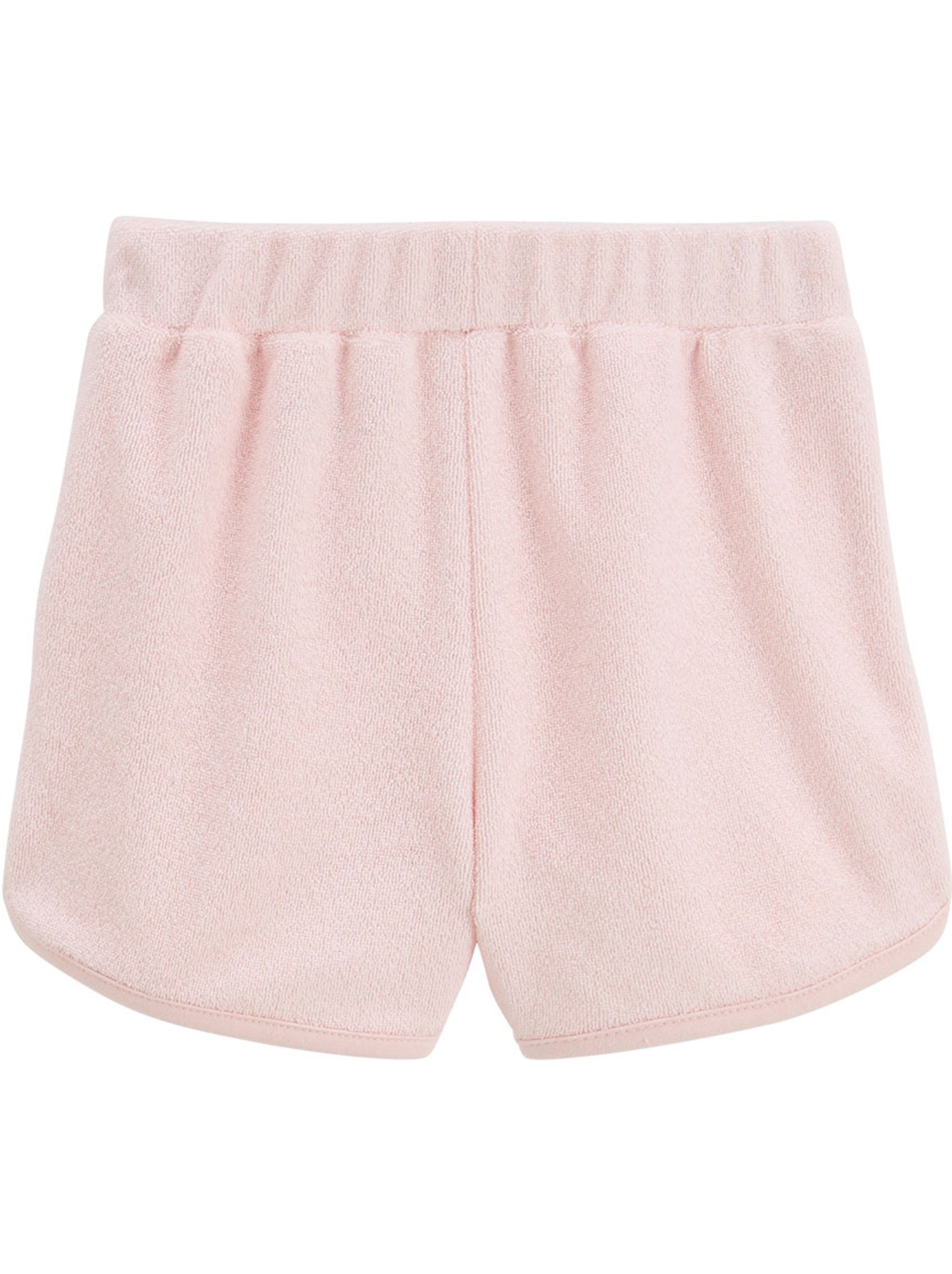 Lot de 2 shorts enfant en éponge honfleur - Orange corail