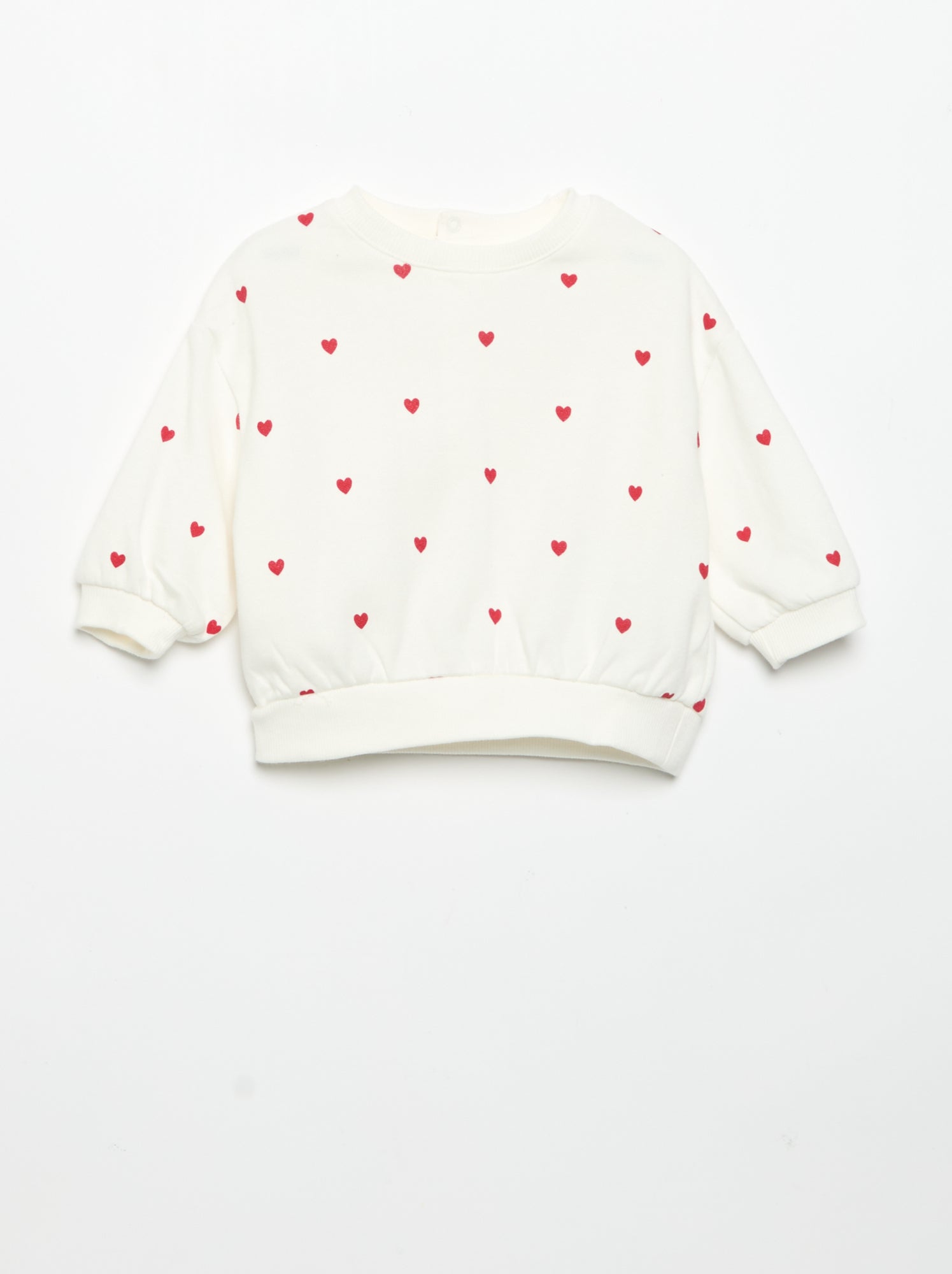 Lot de 2 sweat-shirts imprimés - Blanc (GDO35_1)