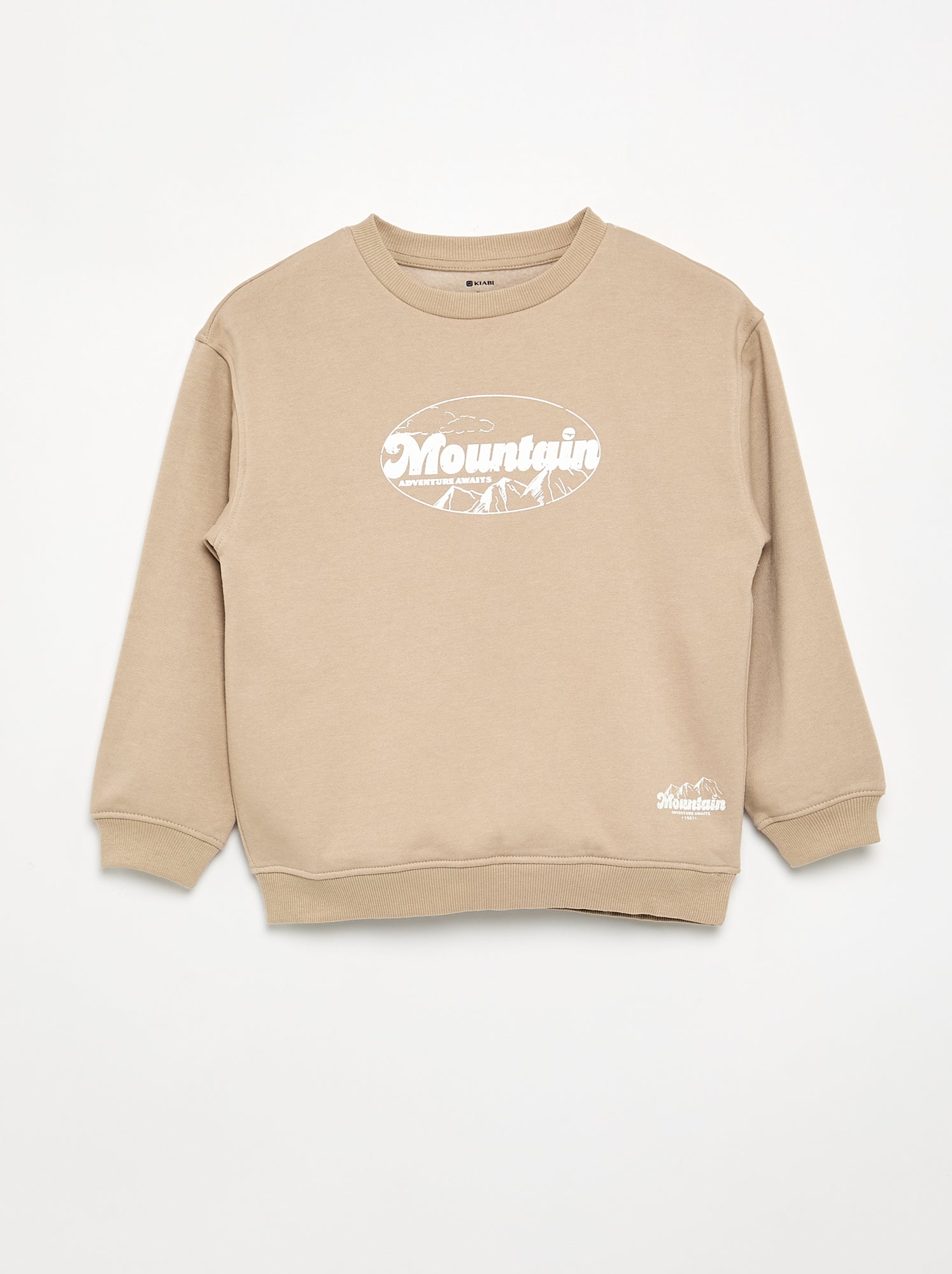 Lot de 2 sweats à manches longues - Beige (GJP17_4)