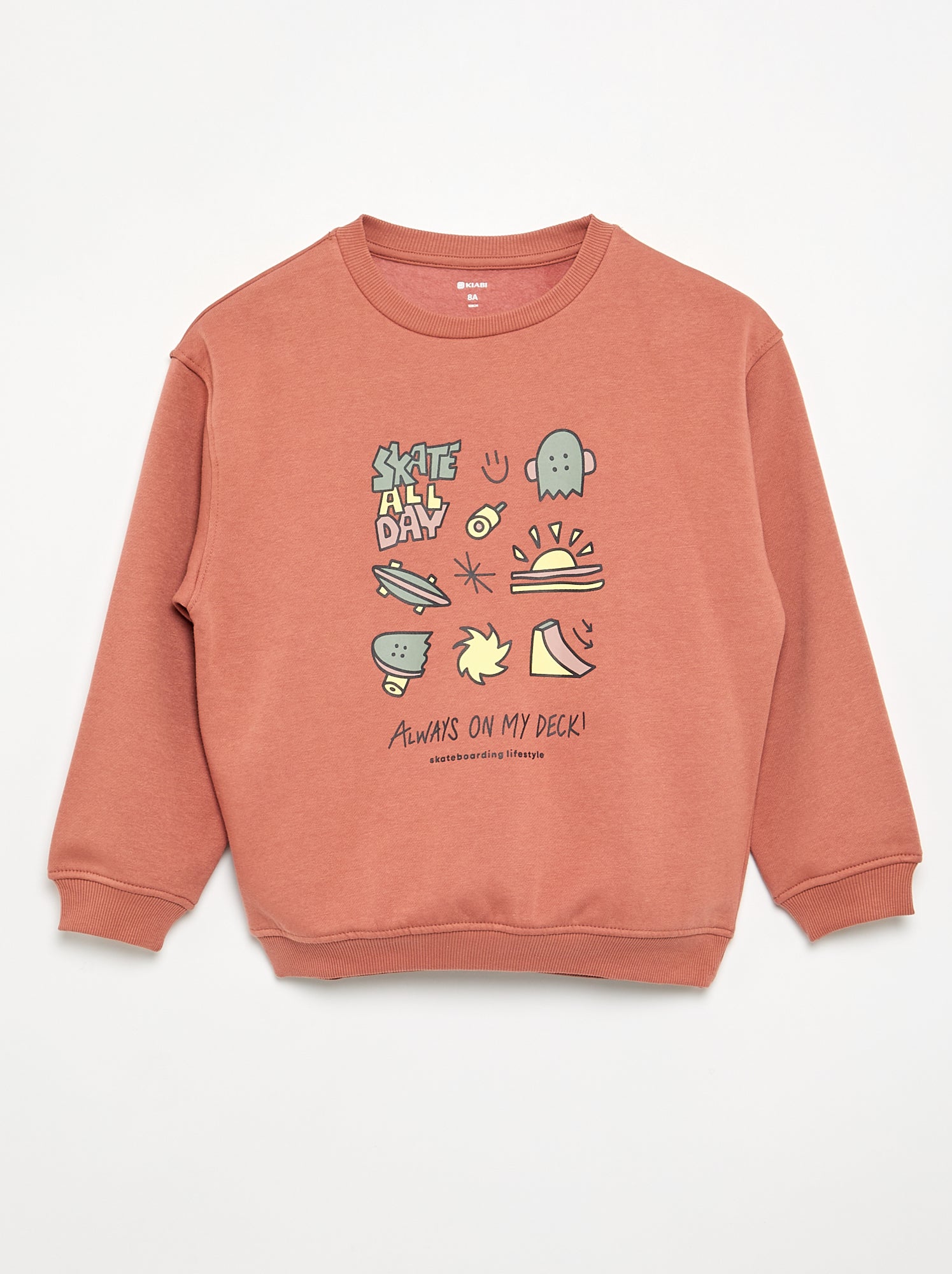 Lot de 2 sweats à manches longues - Marron