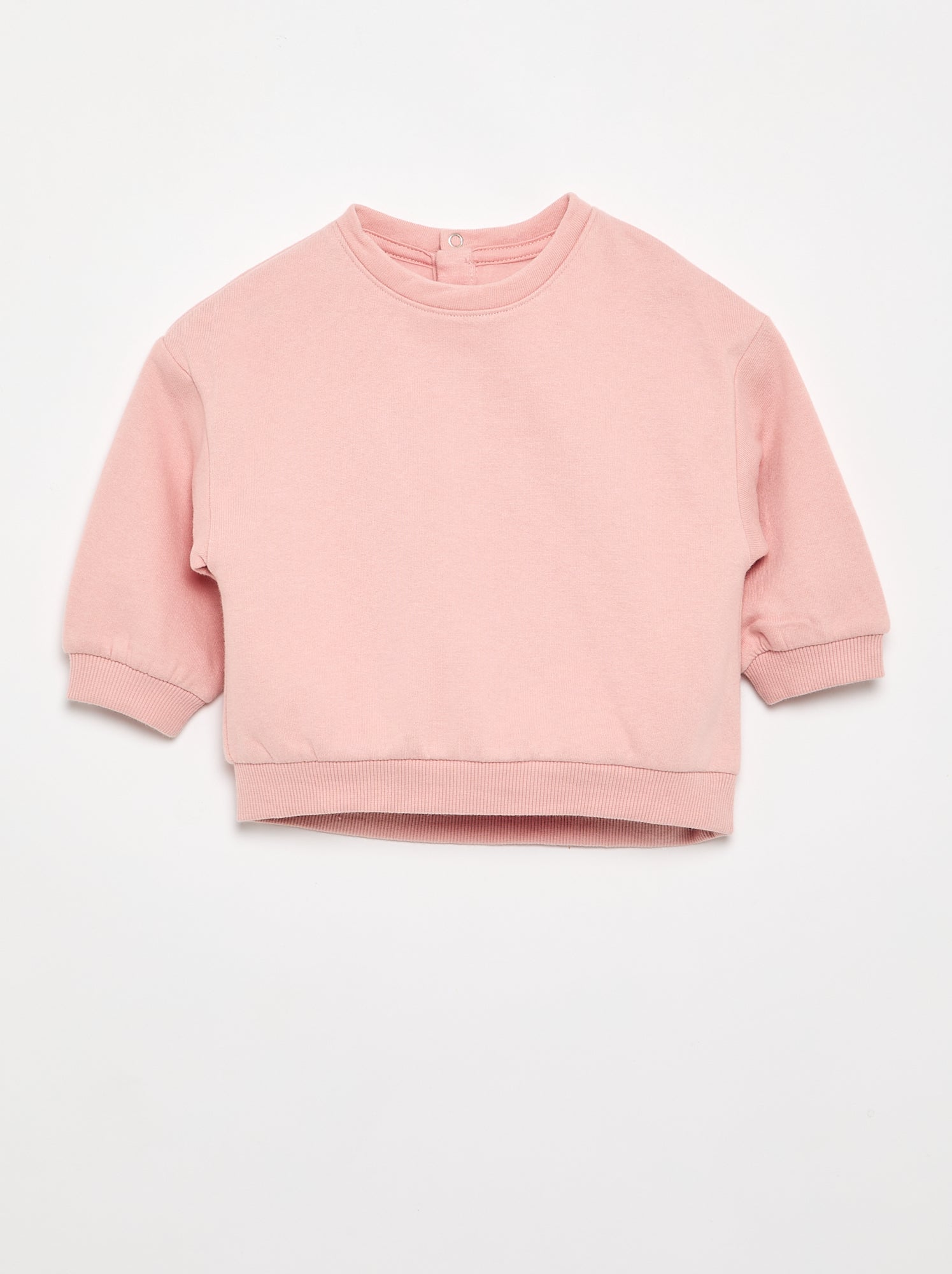 Lot de 2 sweats en molleton - Rose