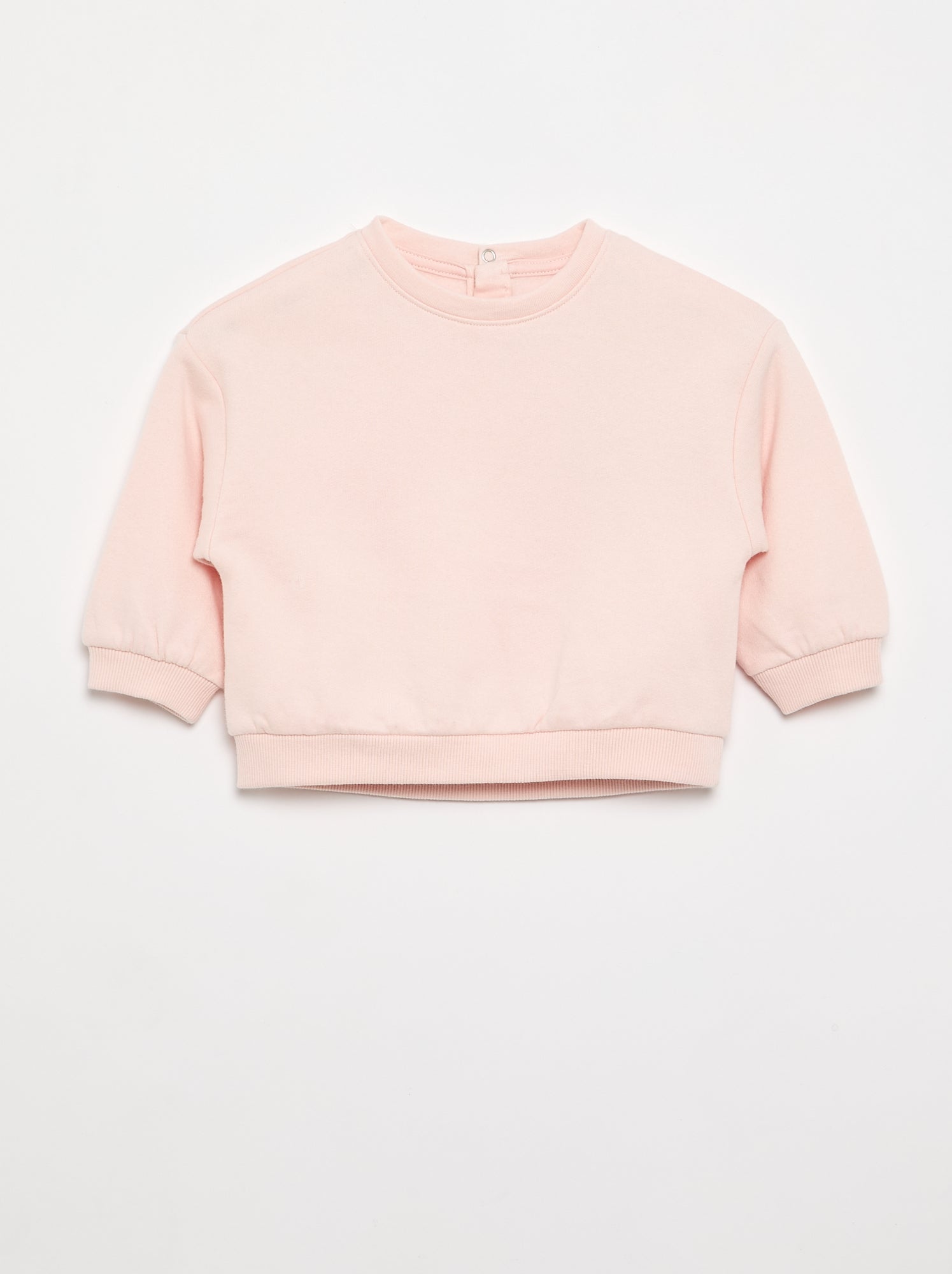 Lot de 2 sweats en molleton - Rose