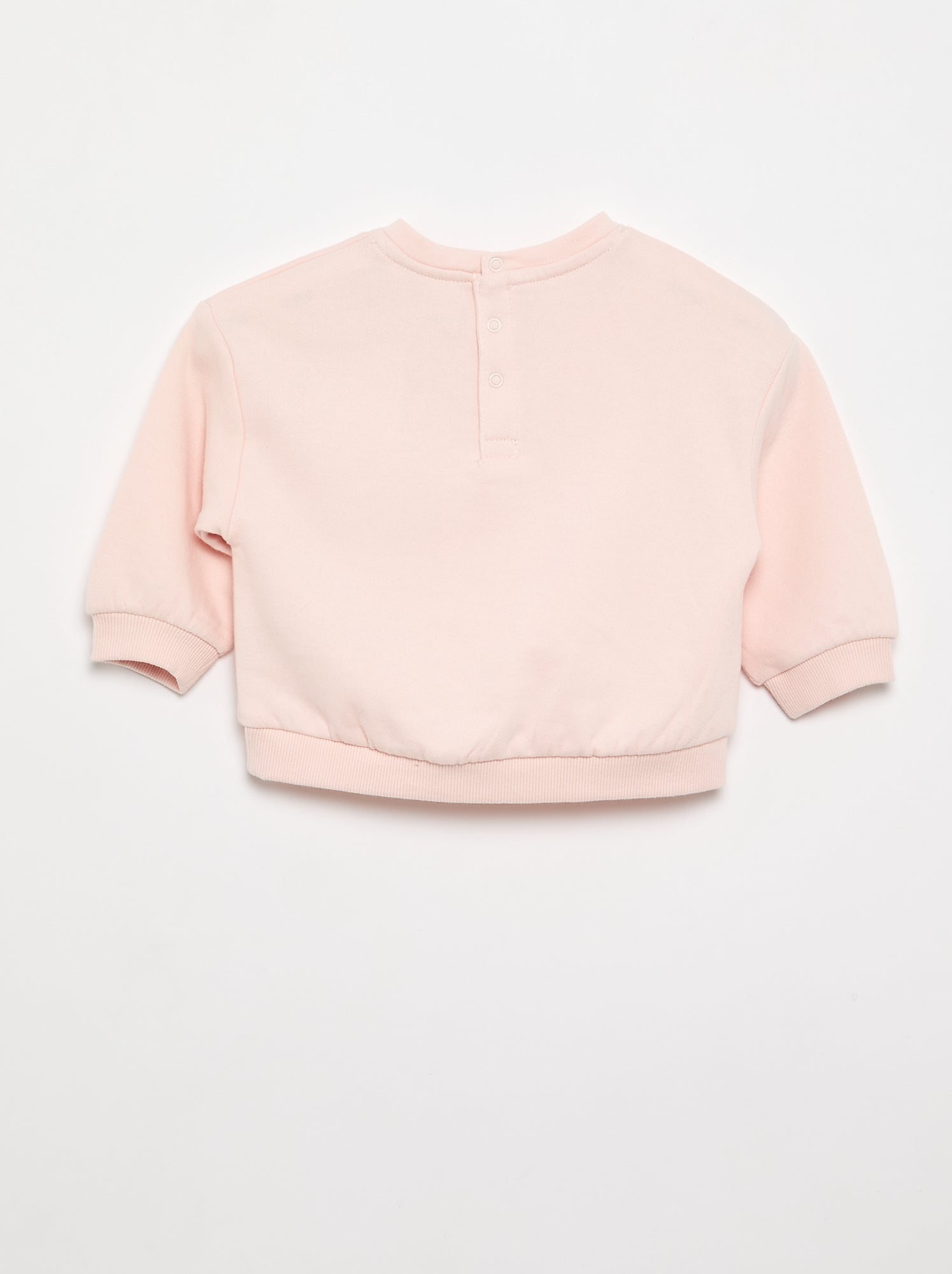 Lot de 2 sweats en molleton - Rose