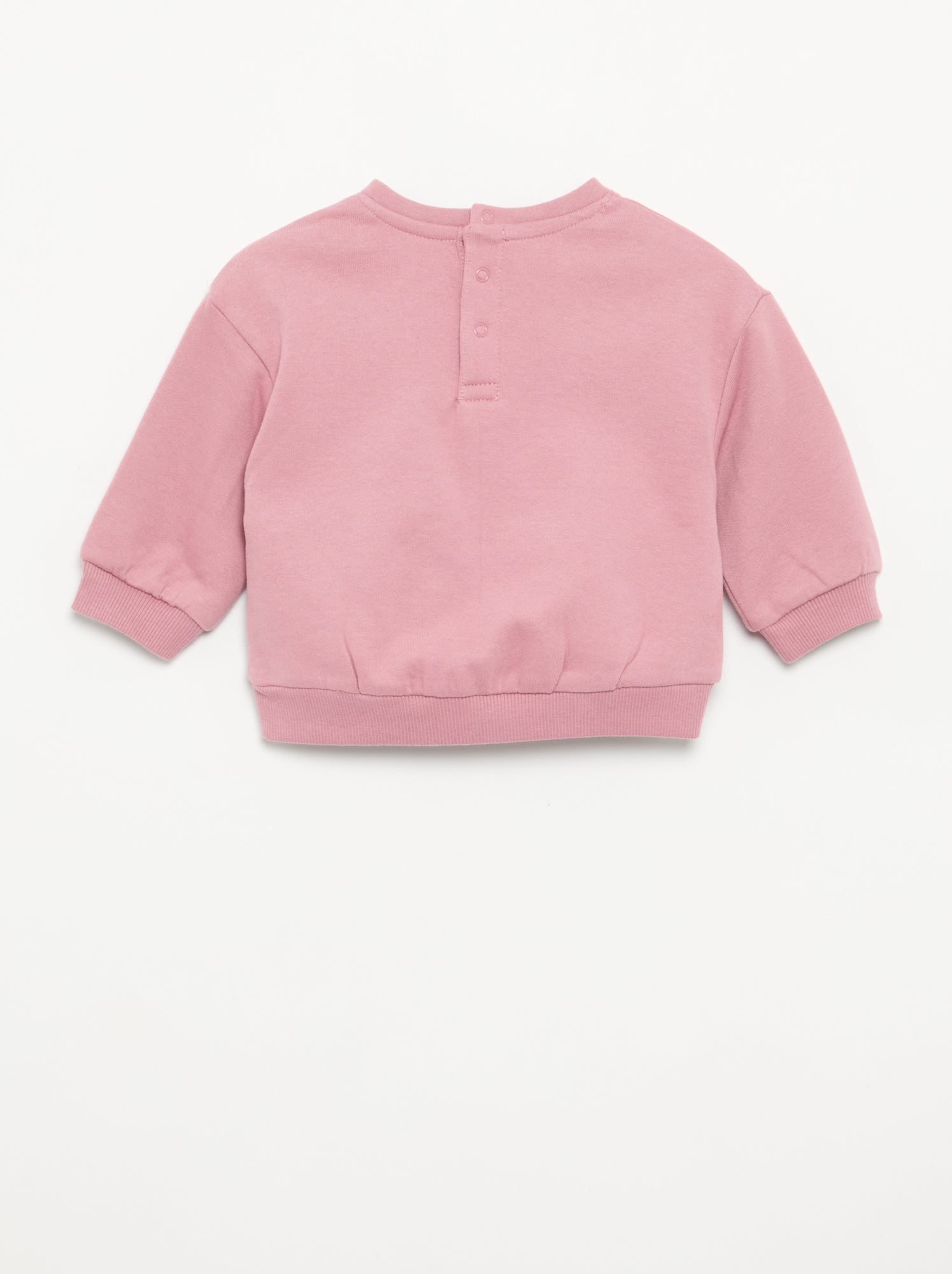 Lot de 2 sweats en molleton - Violet