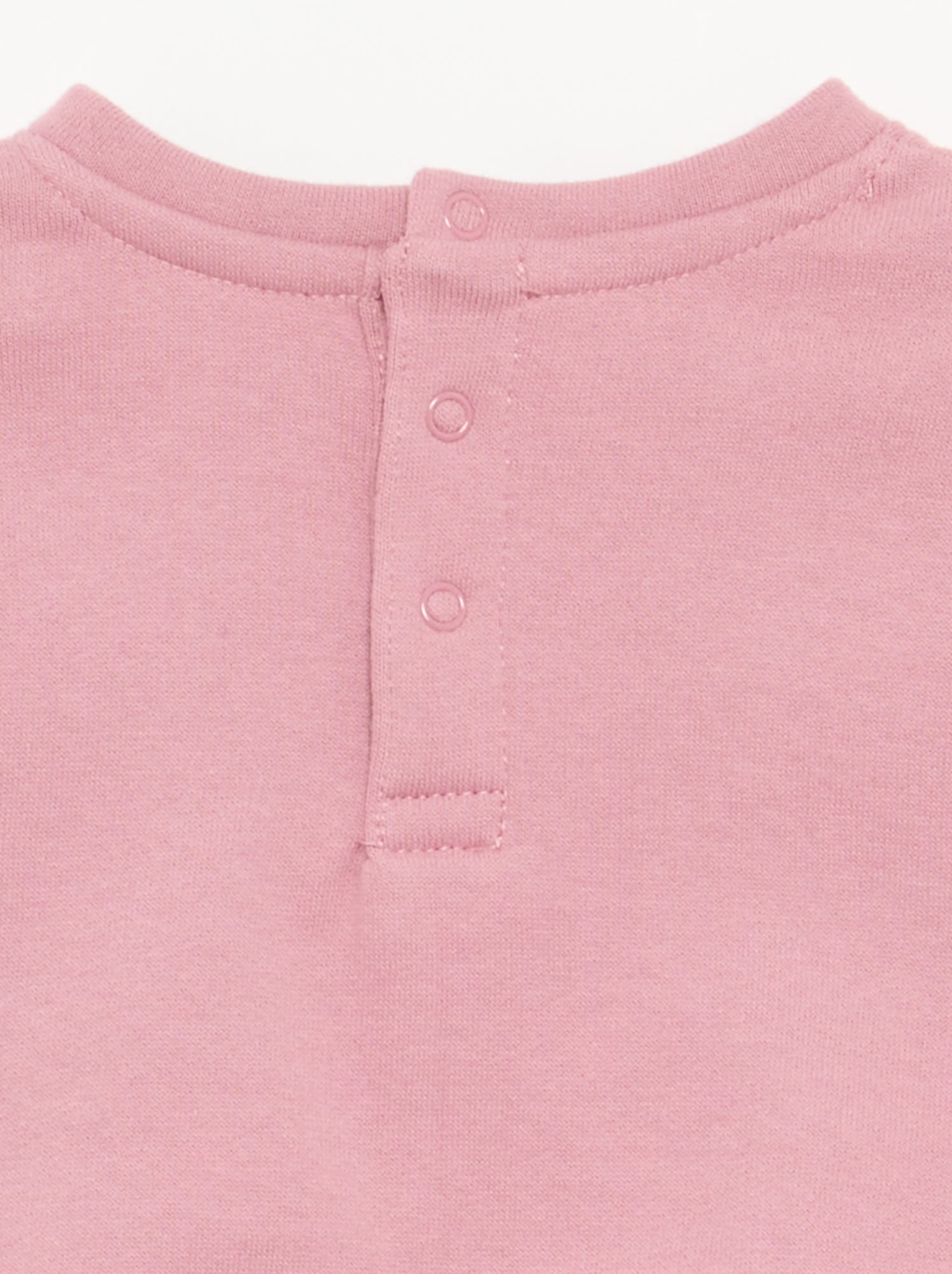 Lot de 2 sweats en molleton - Violet