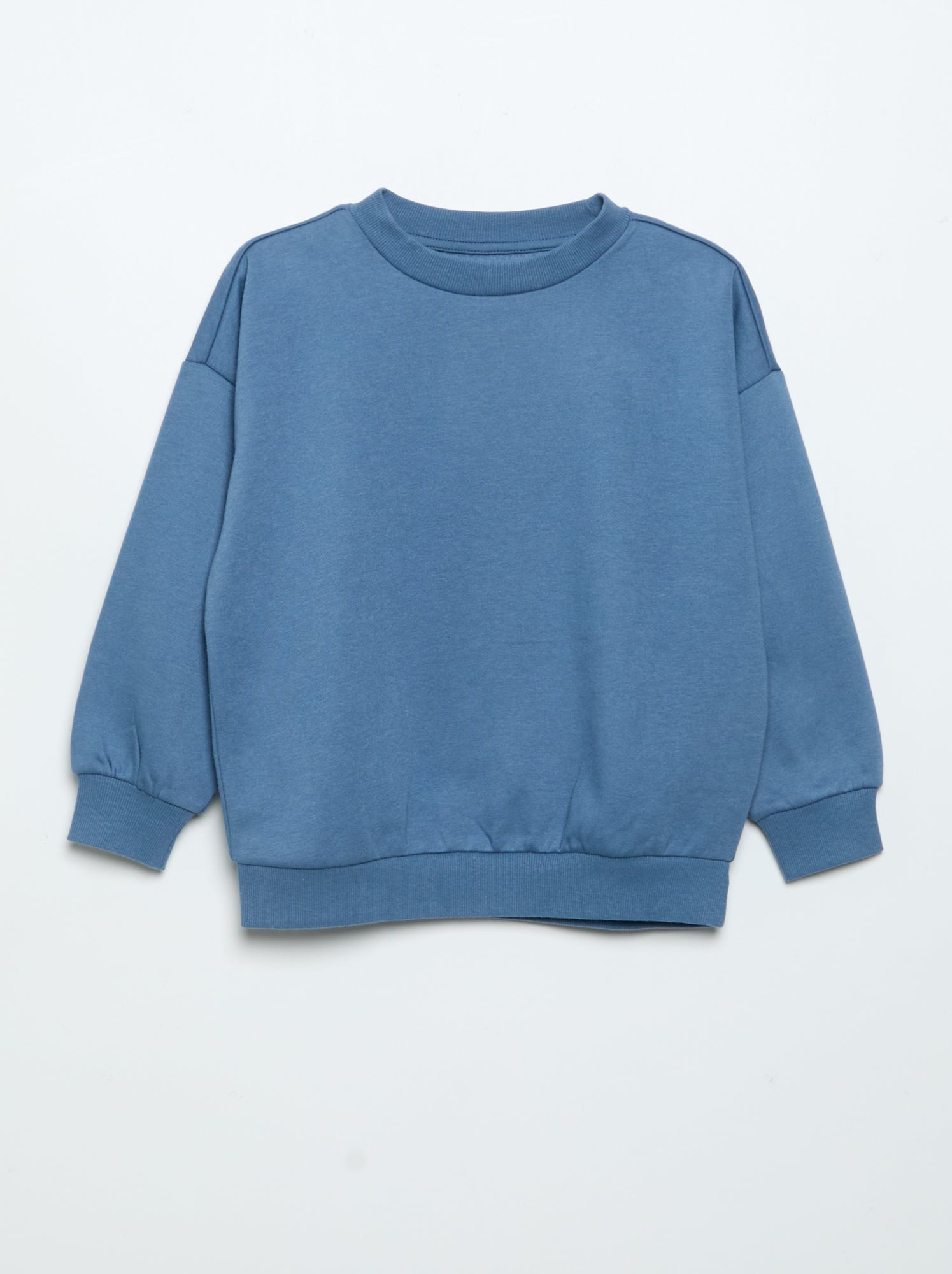 Lot de 2 sweats unis - Bleu